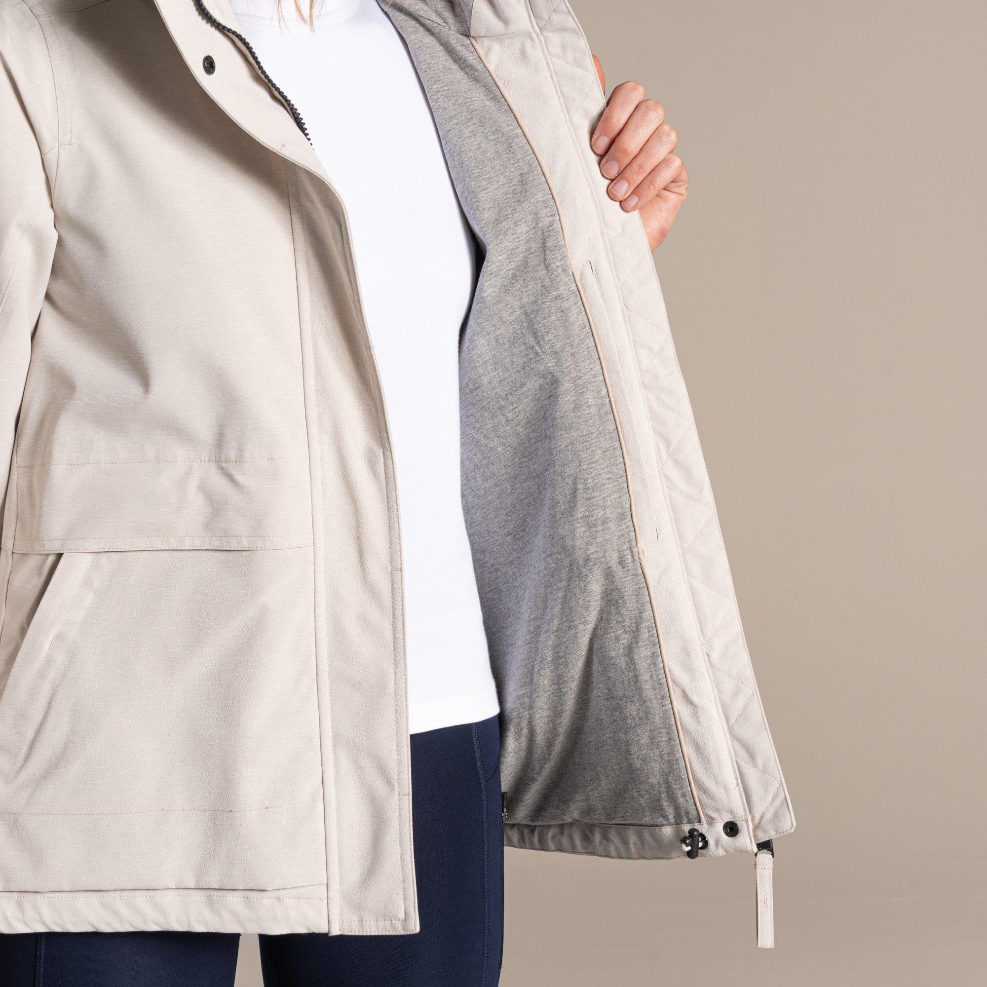 Oyster - Craghoppers - Maryam Waterproof AquaDry Jacket - 9