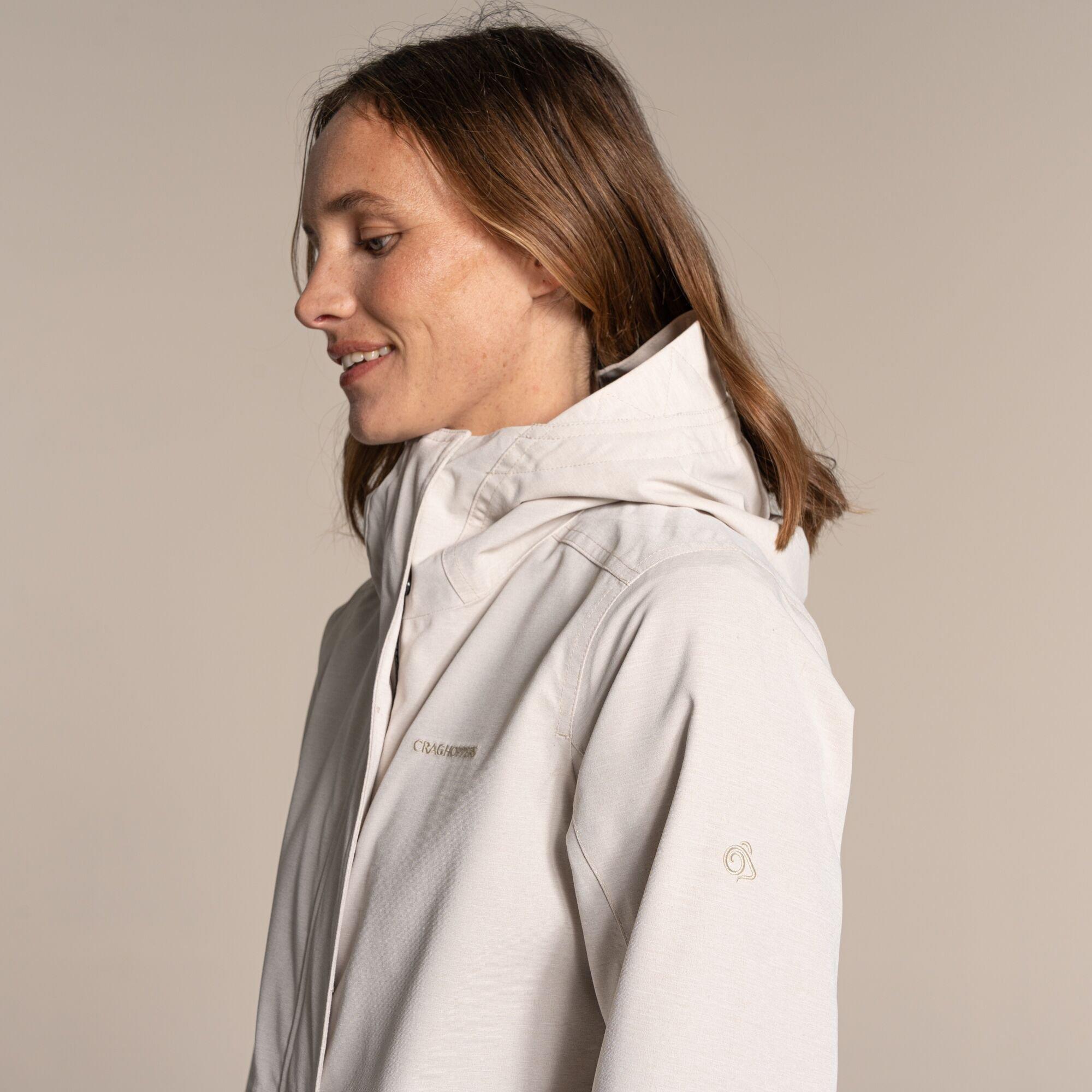 Oyster - Craghoppers - Maryam Waterproof AquaDry Jacket - 10
