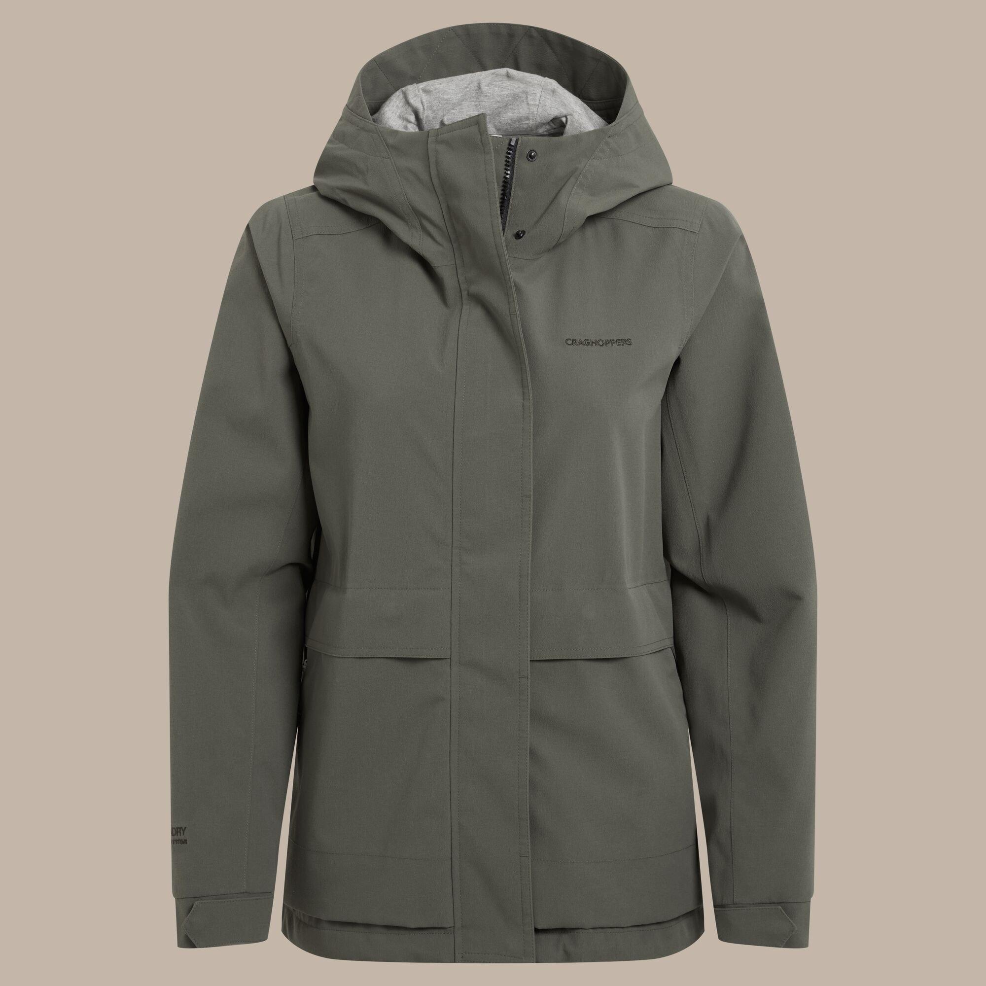 Darksage - Craghoppers - Maryam Waterproof AquaDry Jacket - 10
