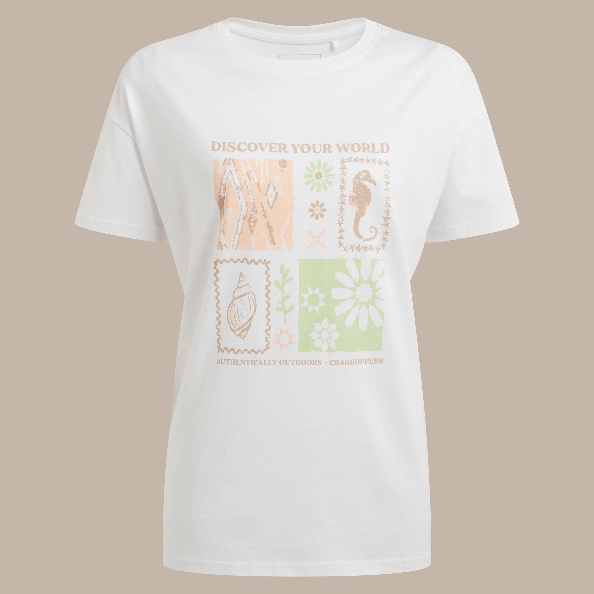 White Summer - Craghoppers - Yago Short-Sleeved Top - 5