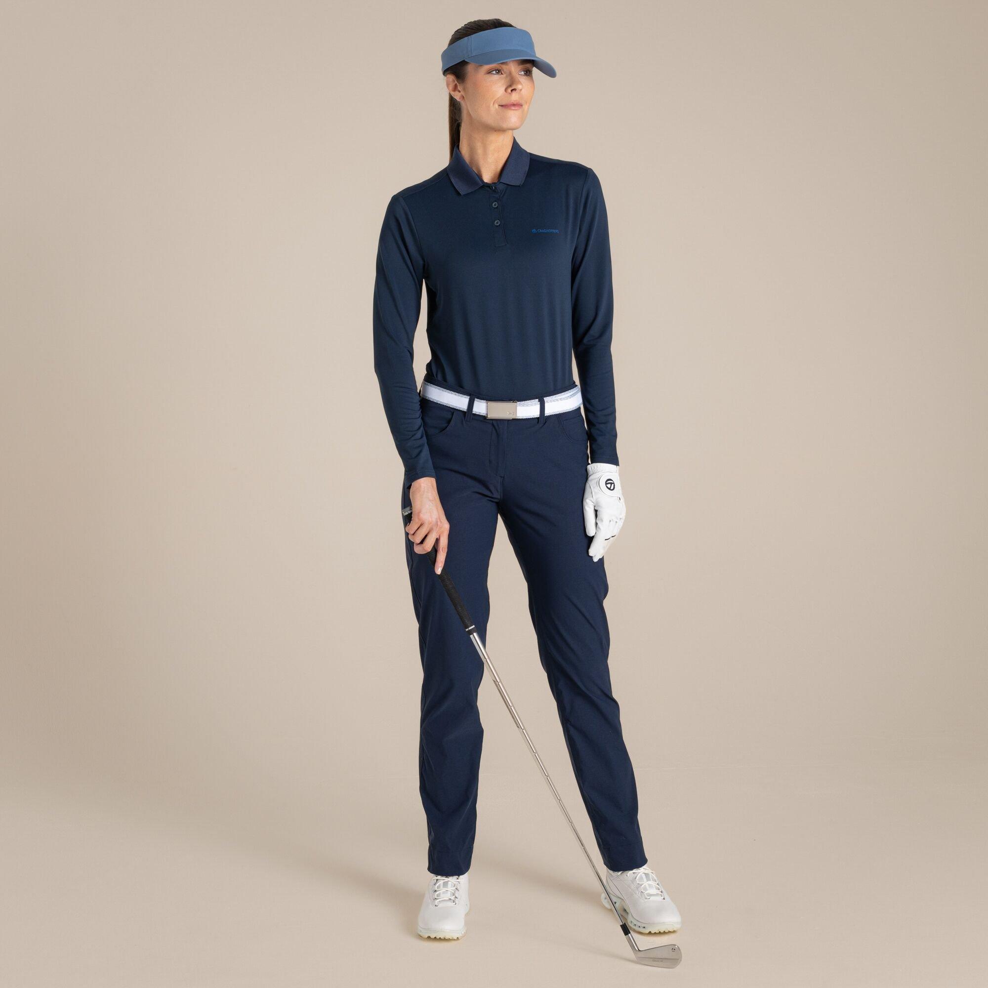 Blue Navy - Craghoppers - Womens NosiLife Thornbury Long-Sleeved Quick-Dryin - 2
