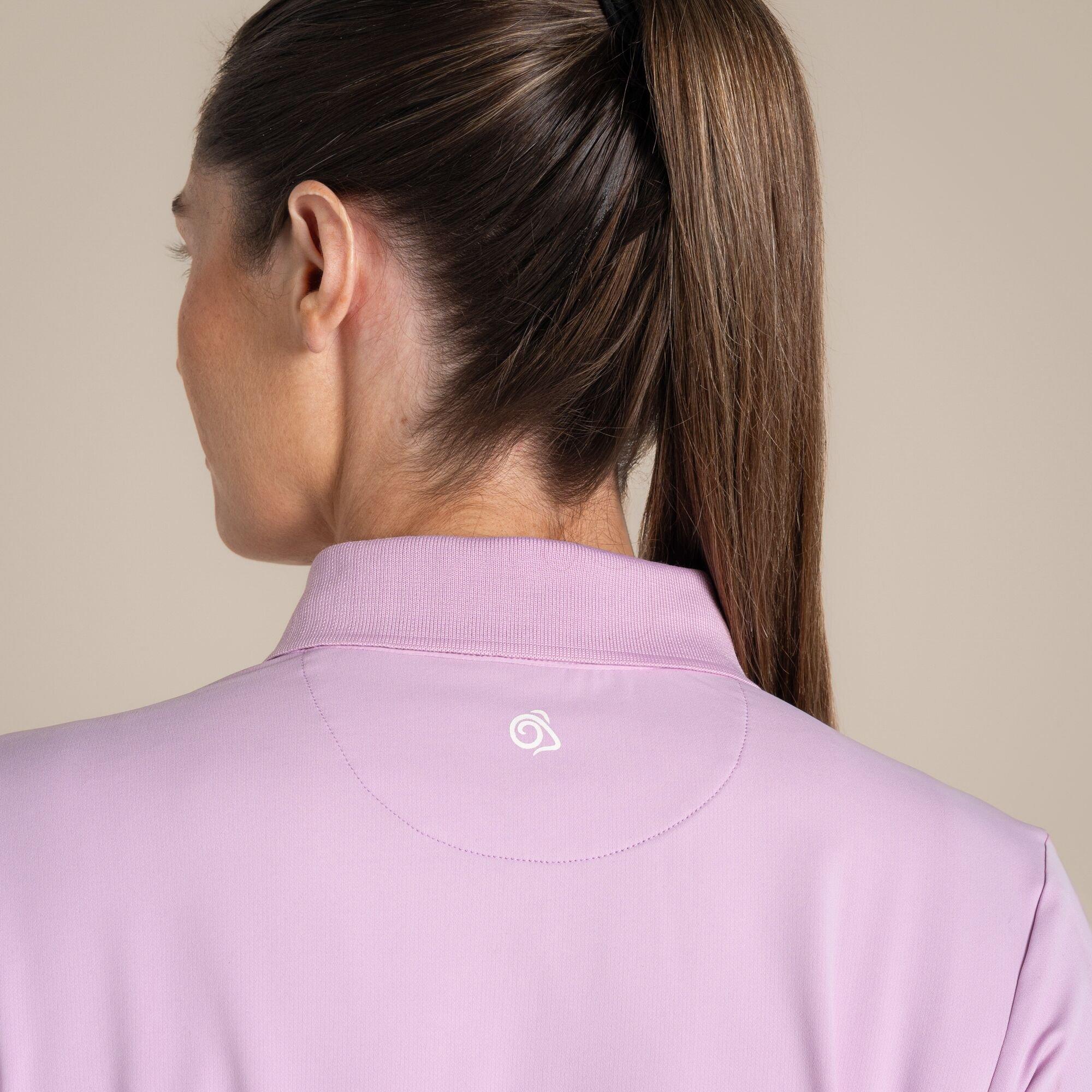 Orchid - Craghoppers - NosiLife Thornbury Long-Sleeved Quick-Drying Golf - 4