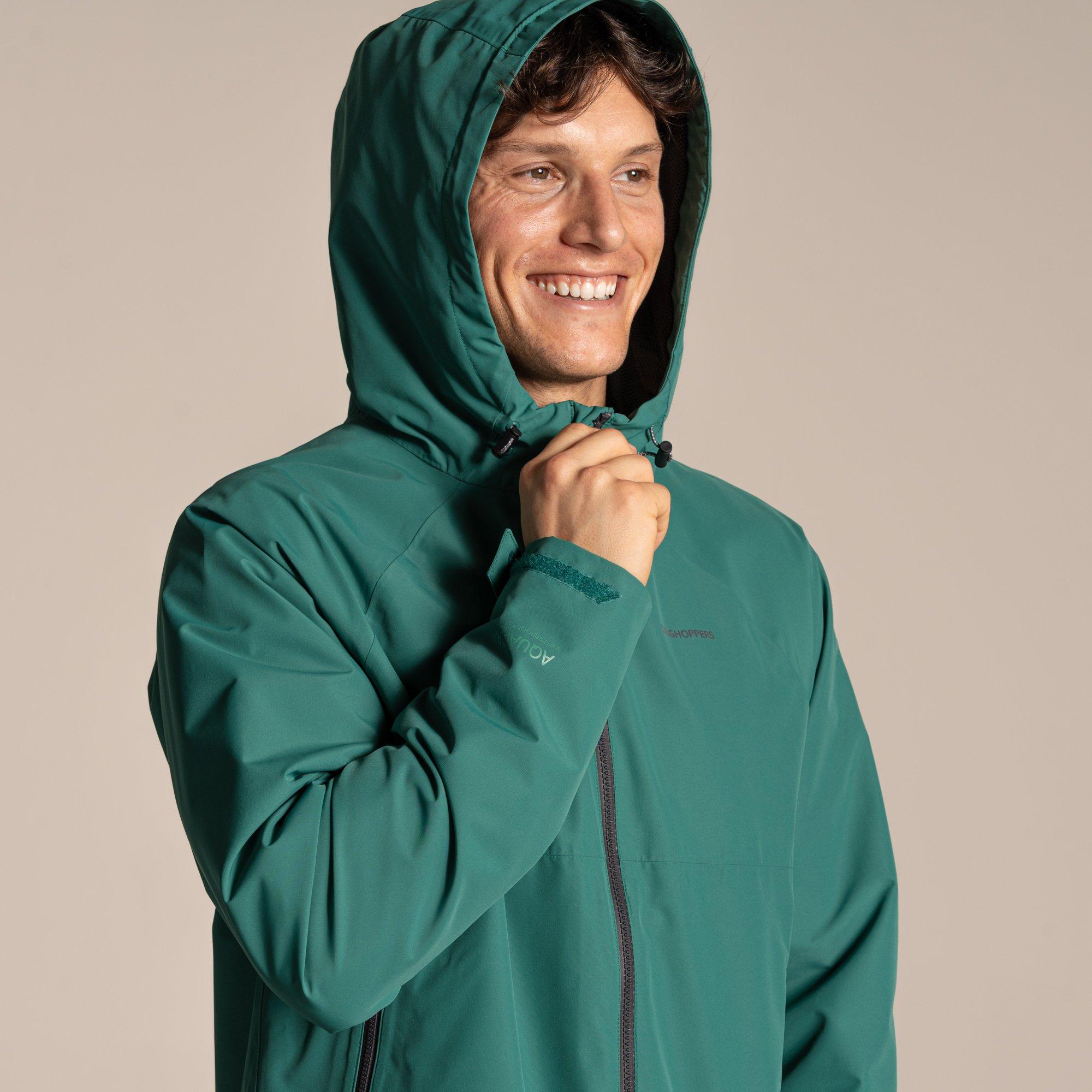 Craghoppers Men's Osuna Waterproof Shell Jacket - Mosaic Green - XXL