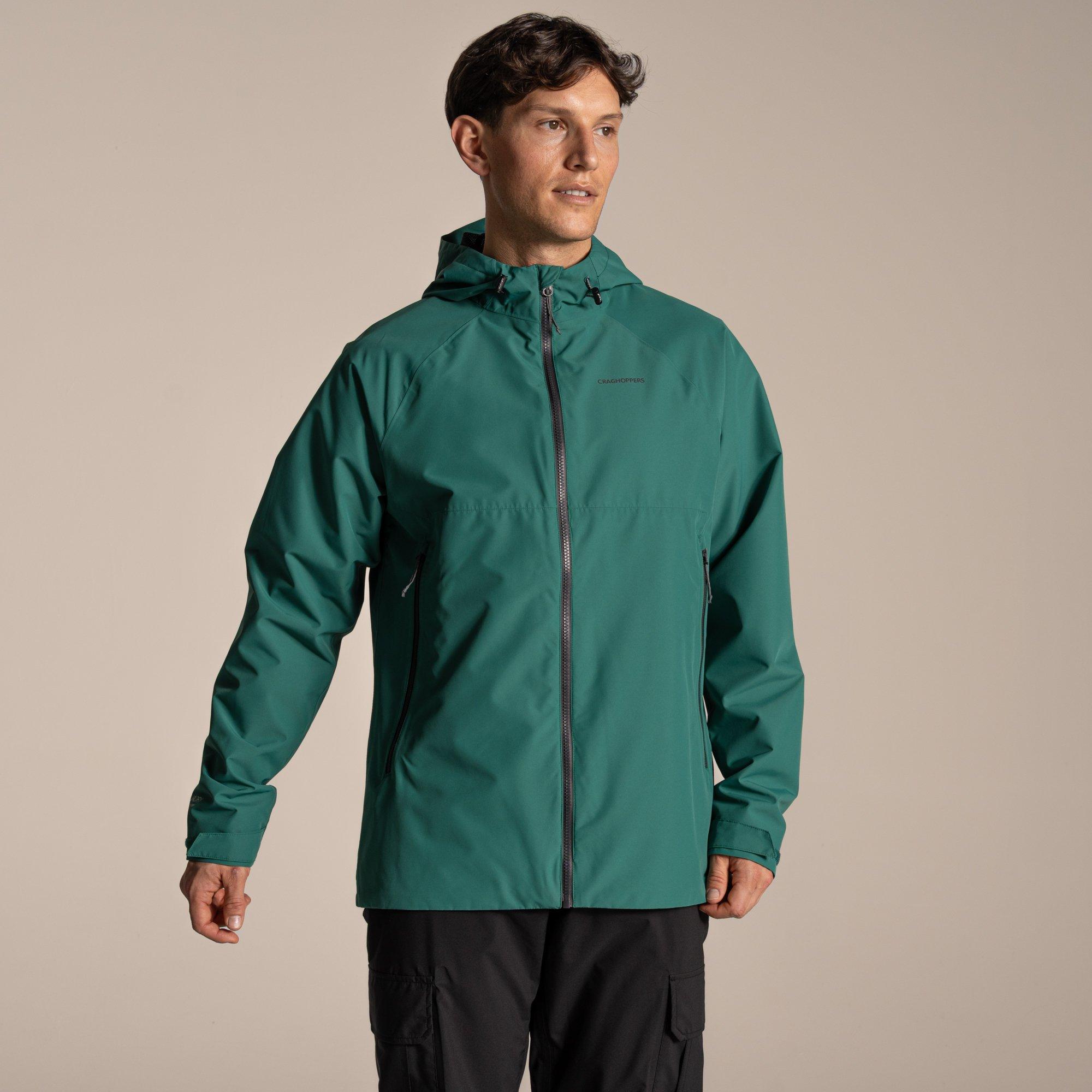 Mosaic Green - Craghoppers - Osuna Waterproof Shell Jacket - 2