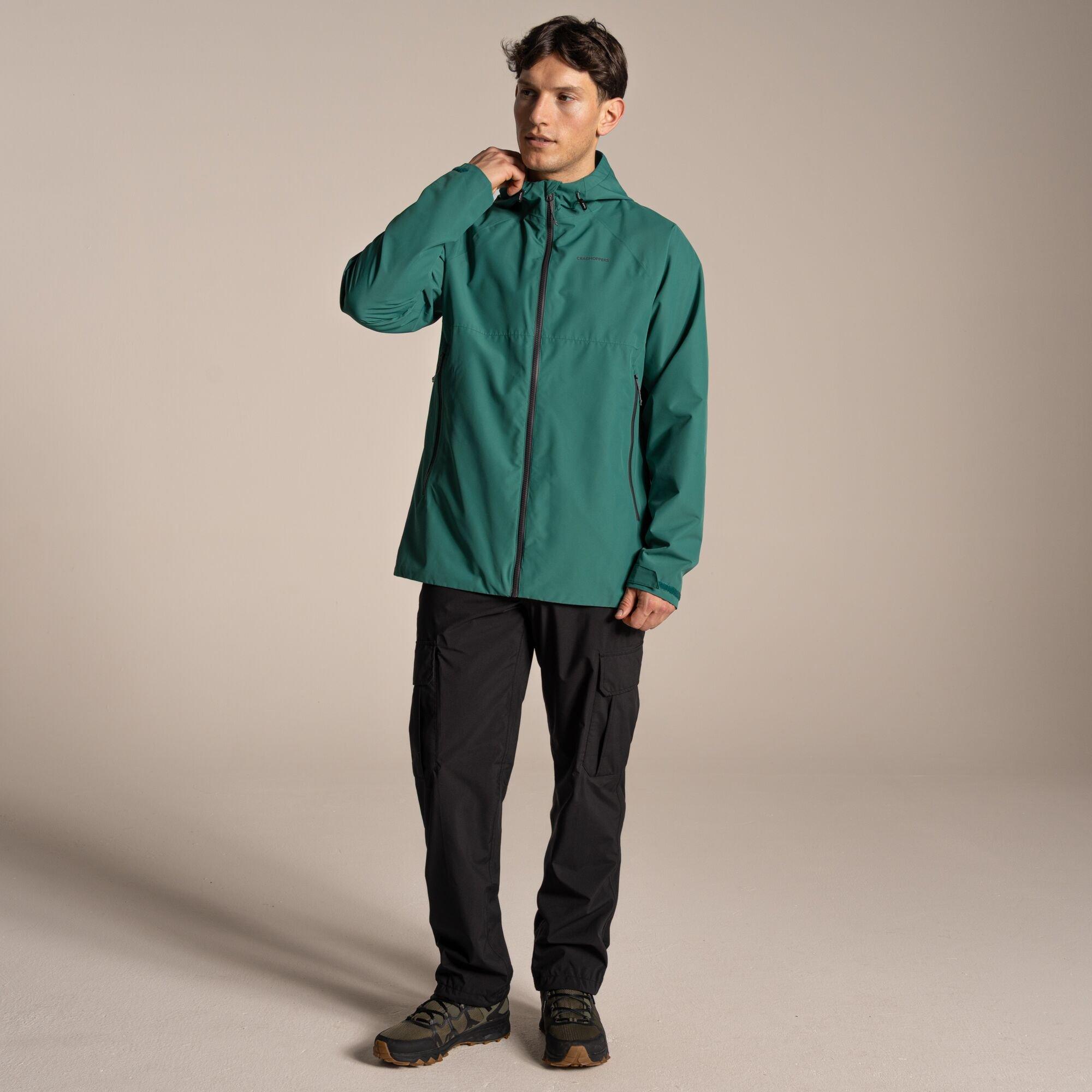 Mosaic Green - Craghoppers - Osuna Waterproof Shell Jacket - 4