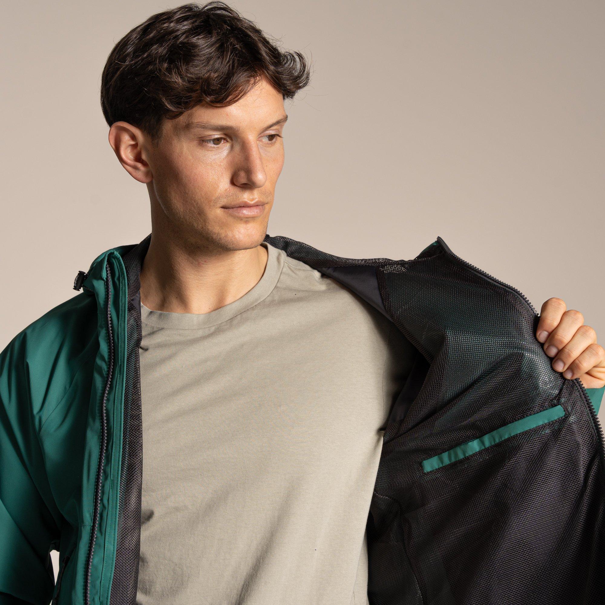Mosaic Green - Craghoppers - Osuna Waterproof Shell Jacket - 8