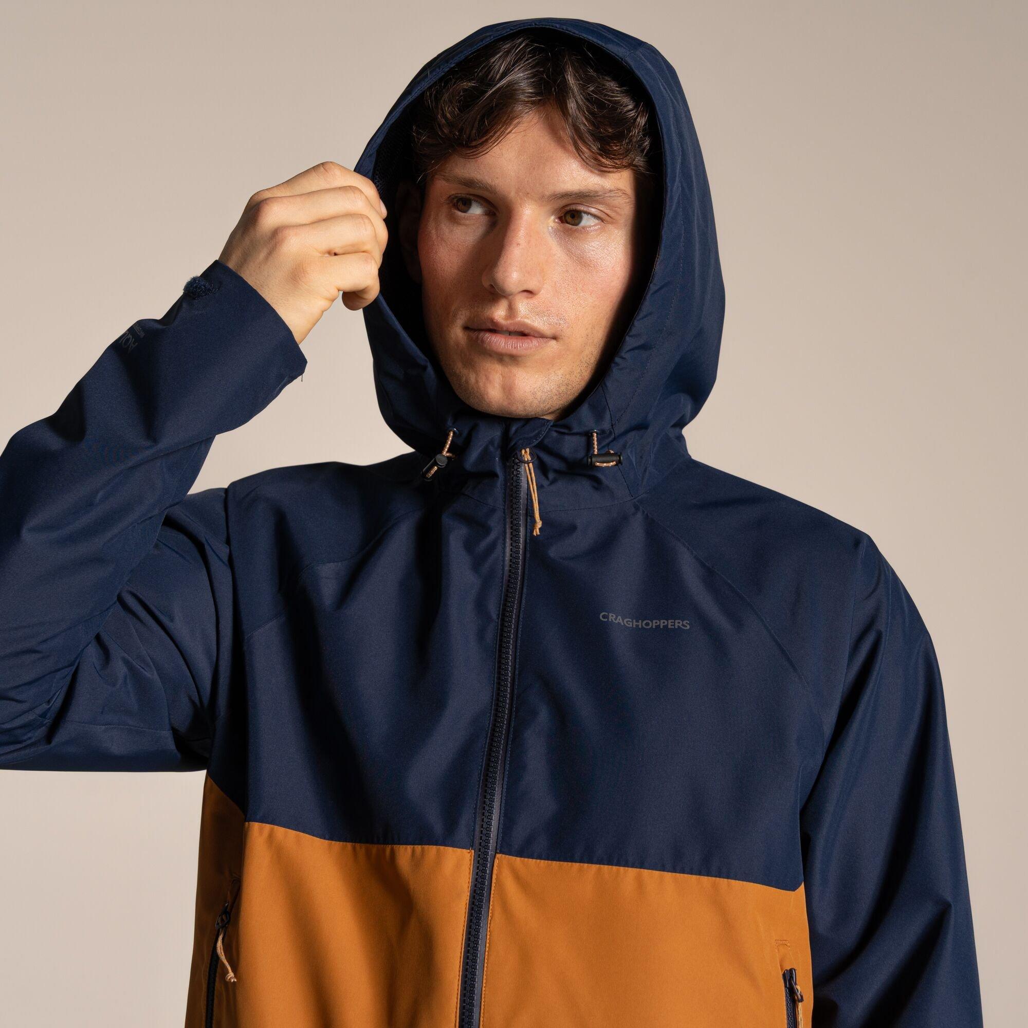 Craghoppers Men's Osuna Waterproof Shell Jacket - Blnvy/Dphnna - XL