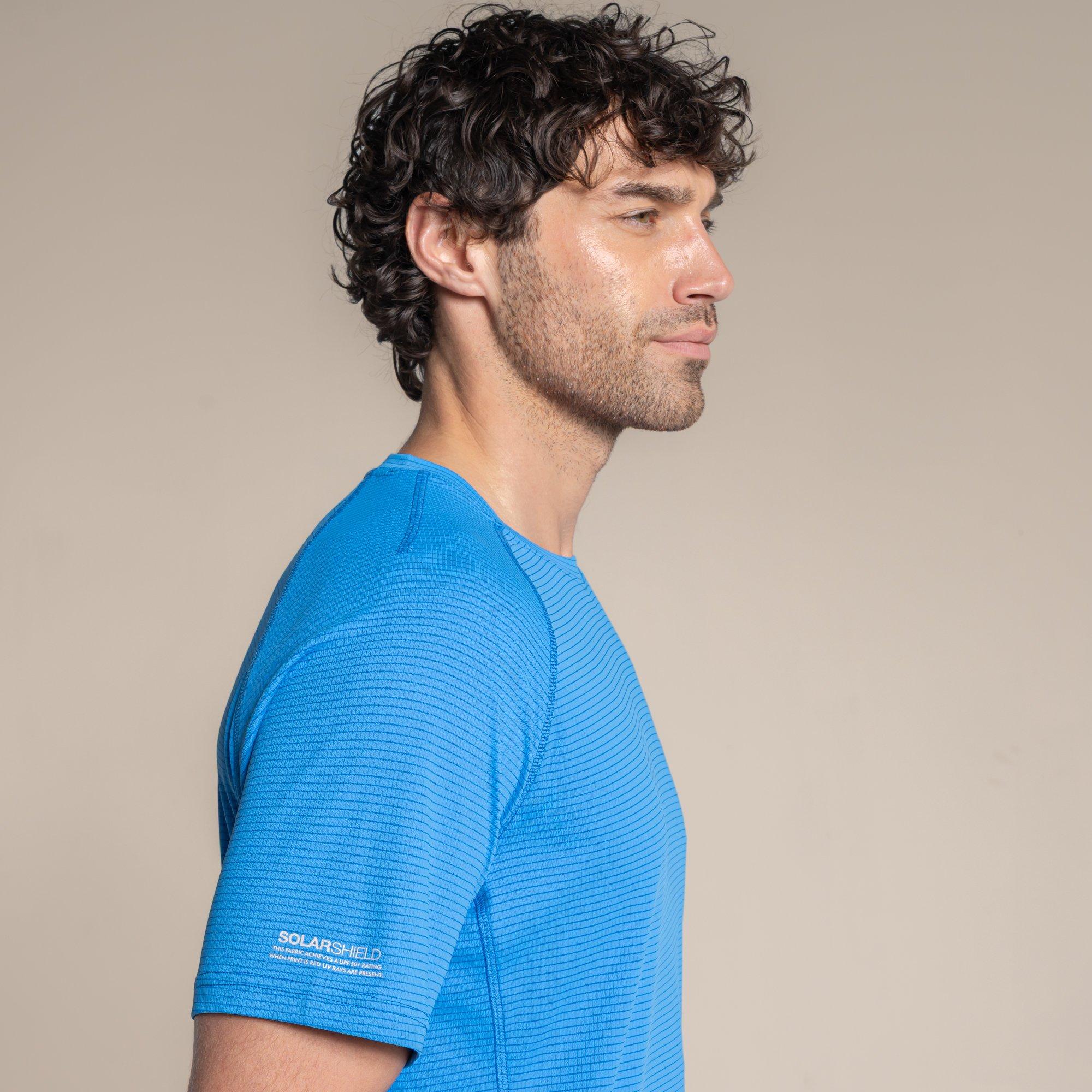 Azure Sky - Craghoppers - NosiLife Solar Shield+ Short-Sleeved T-Shirt - 4