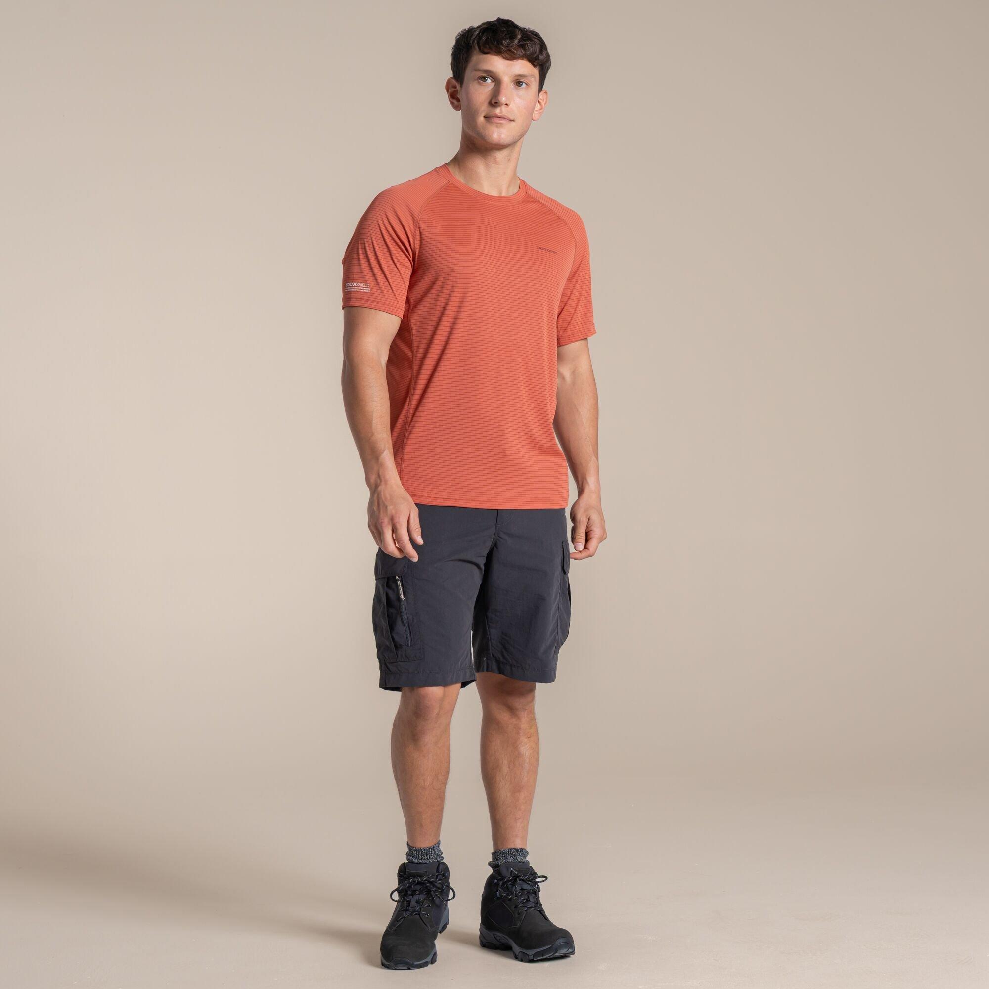 Dark Sahara - Craghoppers - Mens NosiLife Solar Shield+ Short-Sleeved T-Shirt - 2