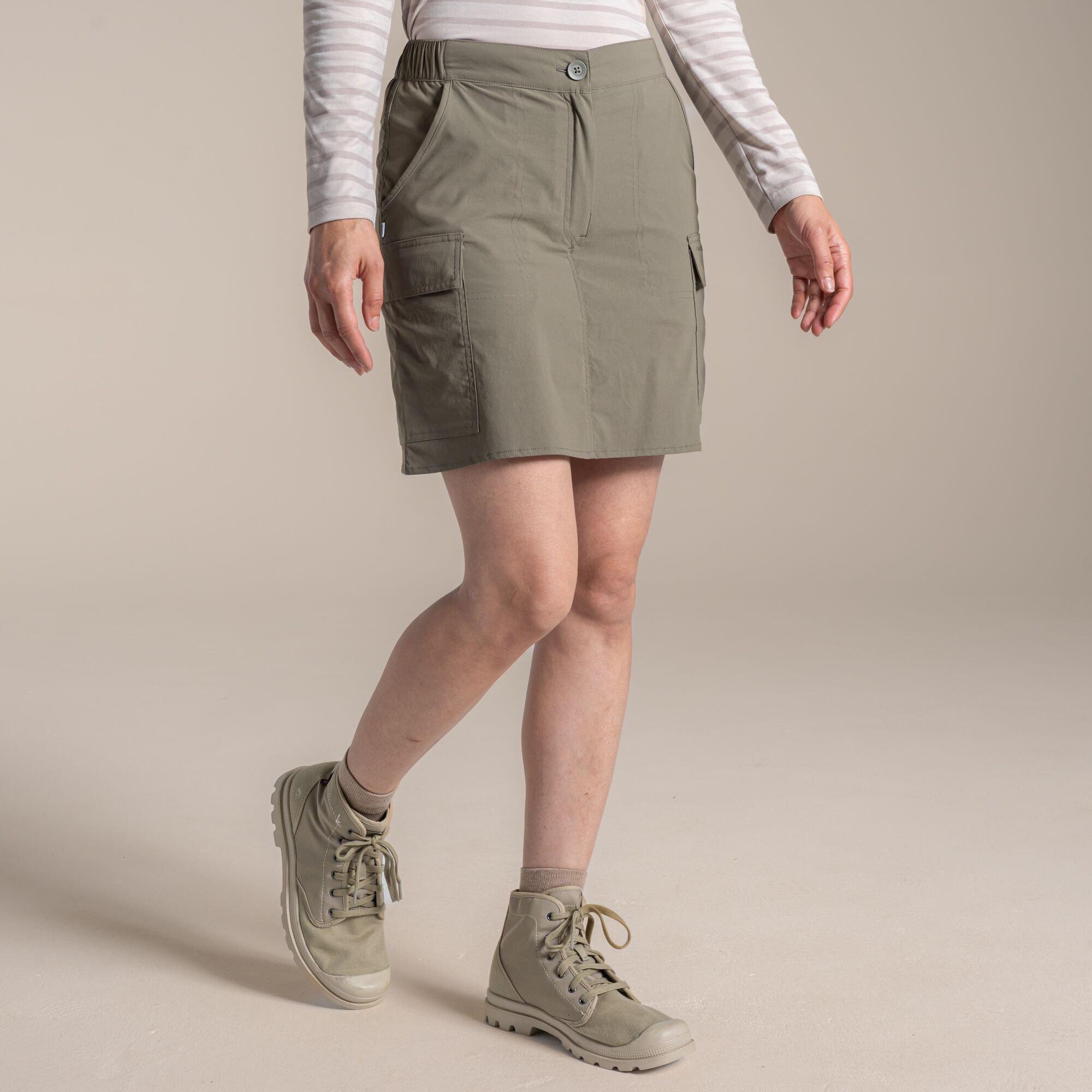 Wild Olive - Craghoppers - NosiLife Pro Quick-Drying Cargo Skort - 2