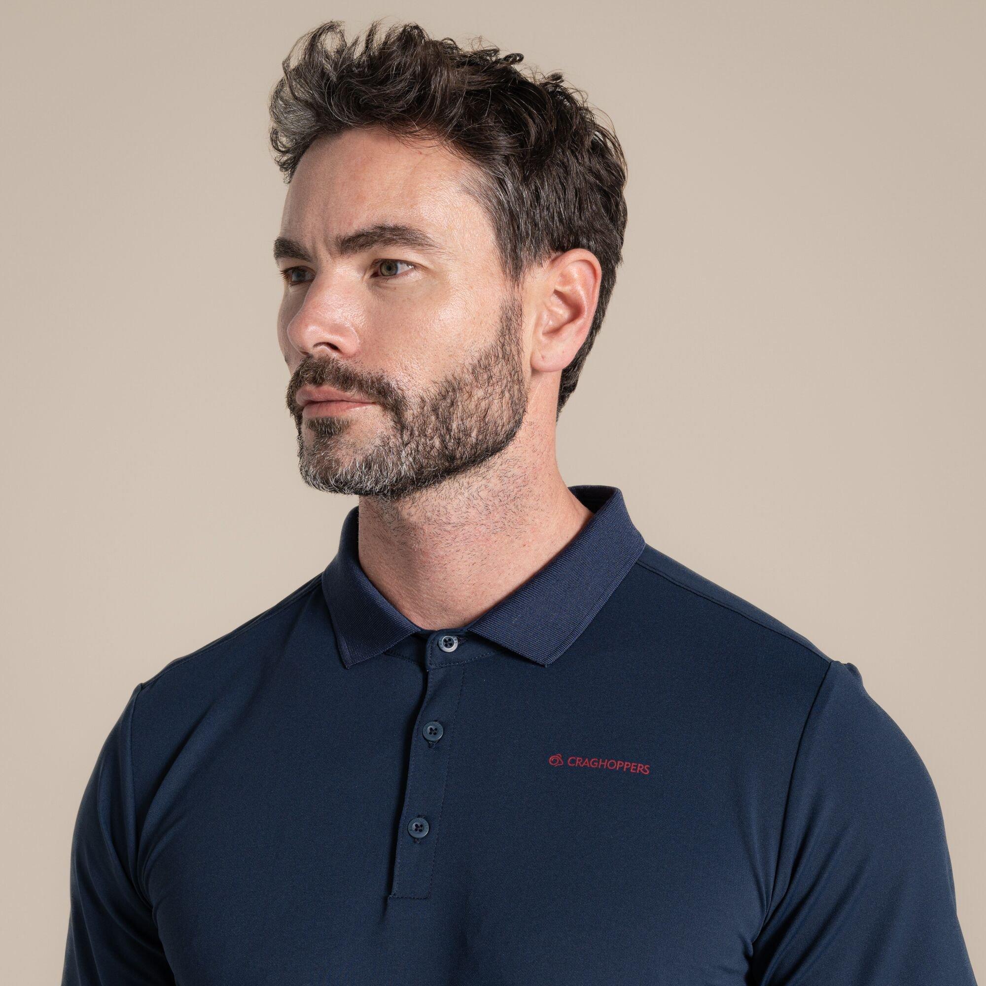 Blue Navy - Craghoppers - NosiLife Bramshaw Quick-Drying Golf Polo Top - 5