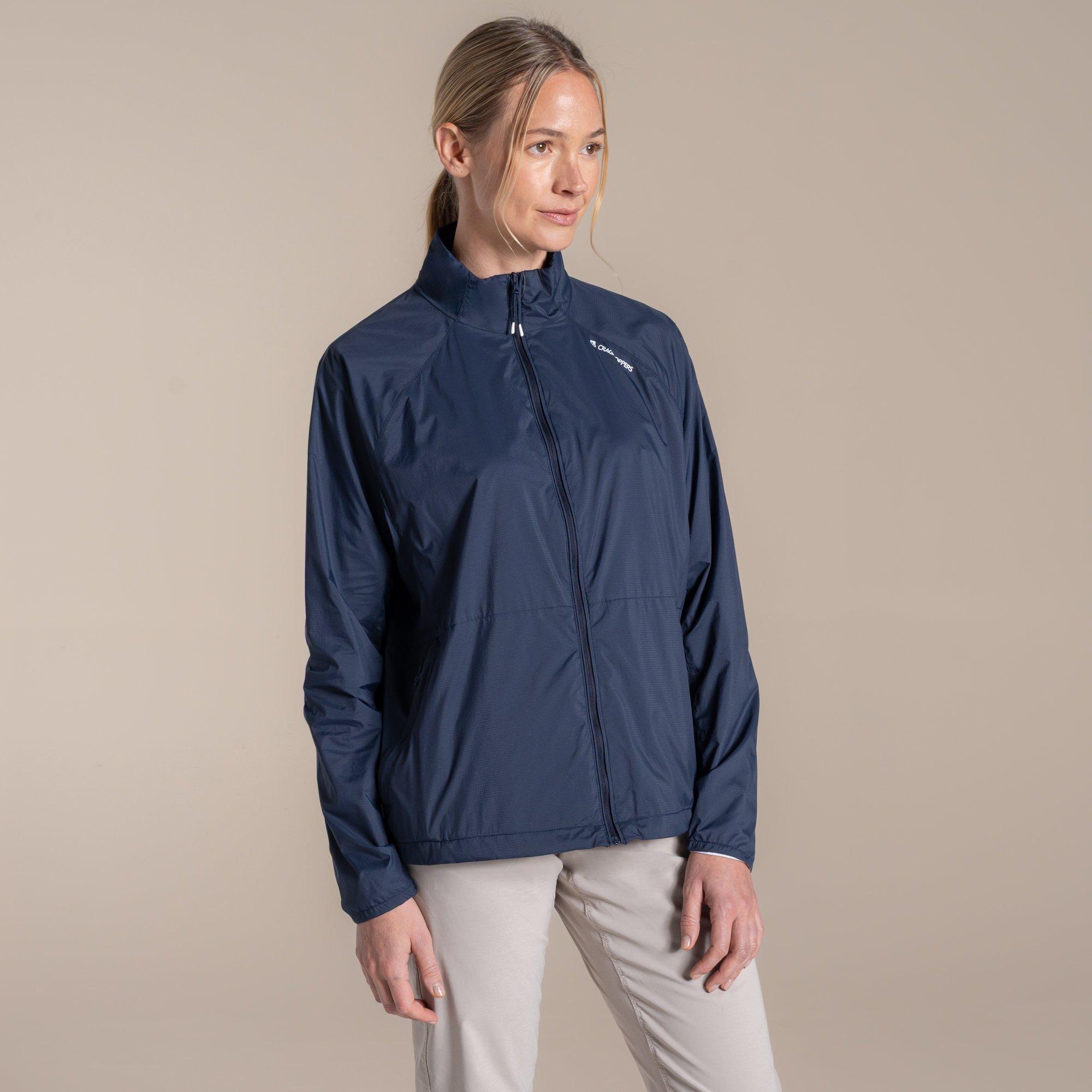 Craghoppers Women's Nosilife Driver Lightweight Upf 50+ Golf Jacket - Blue Navy - 10