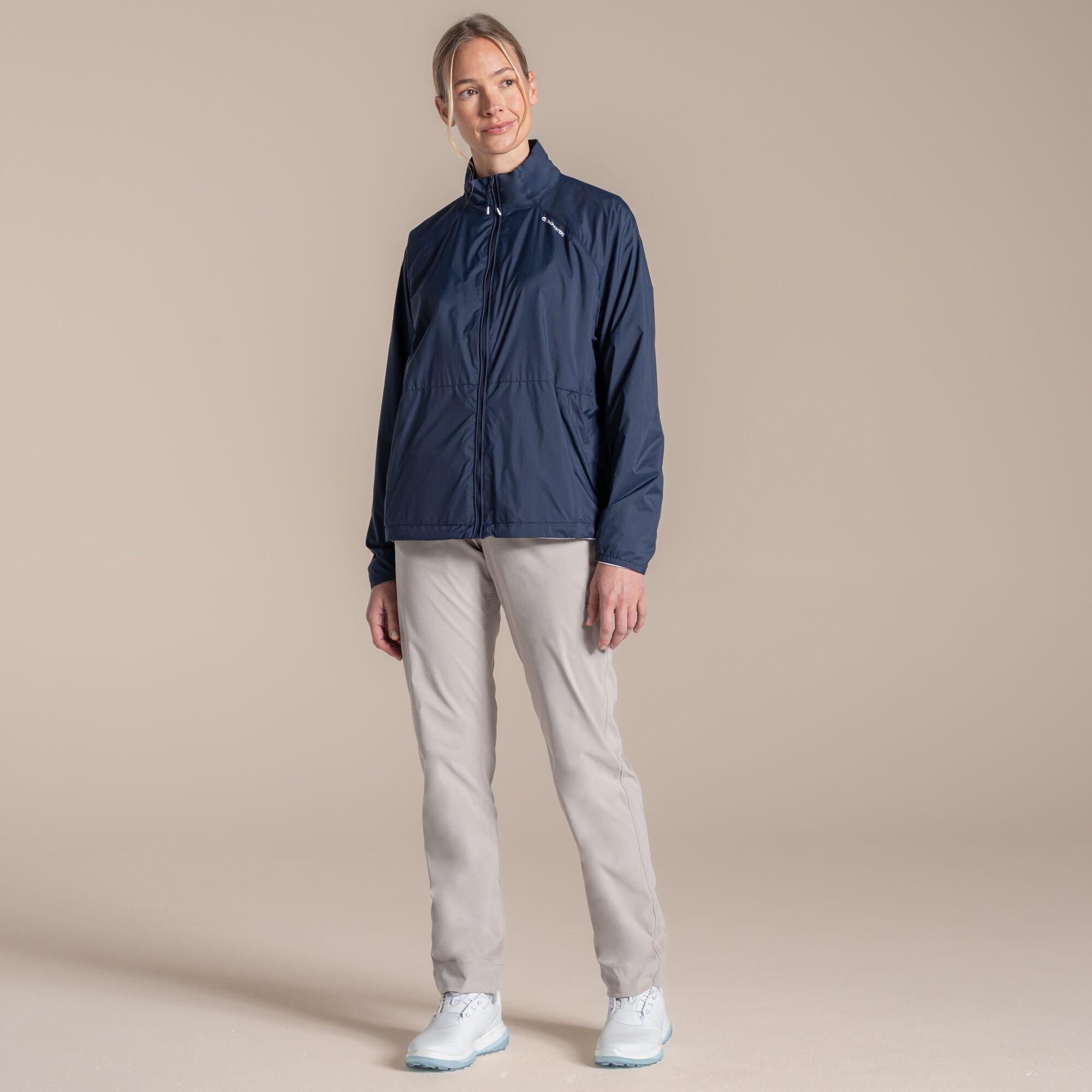 Blue Navy - Craghoppers - NosiLife Driver Lightweight UPF 50+ Golf Jacket - 3