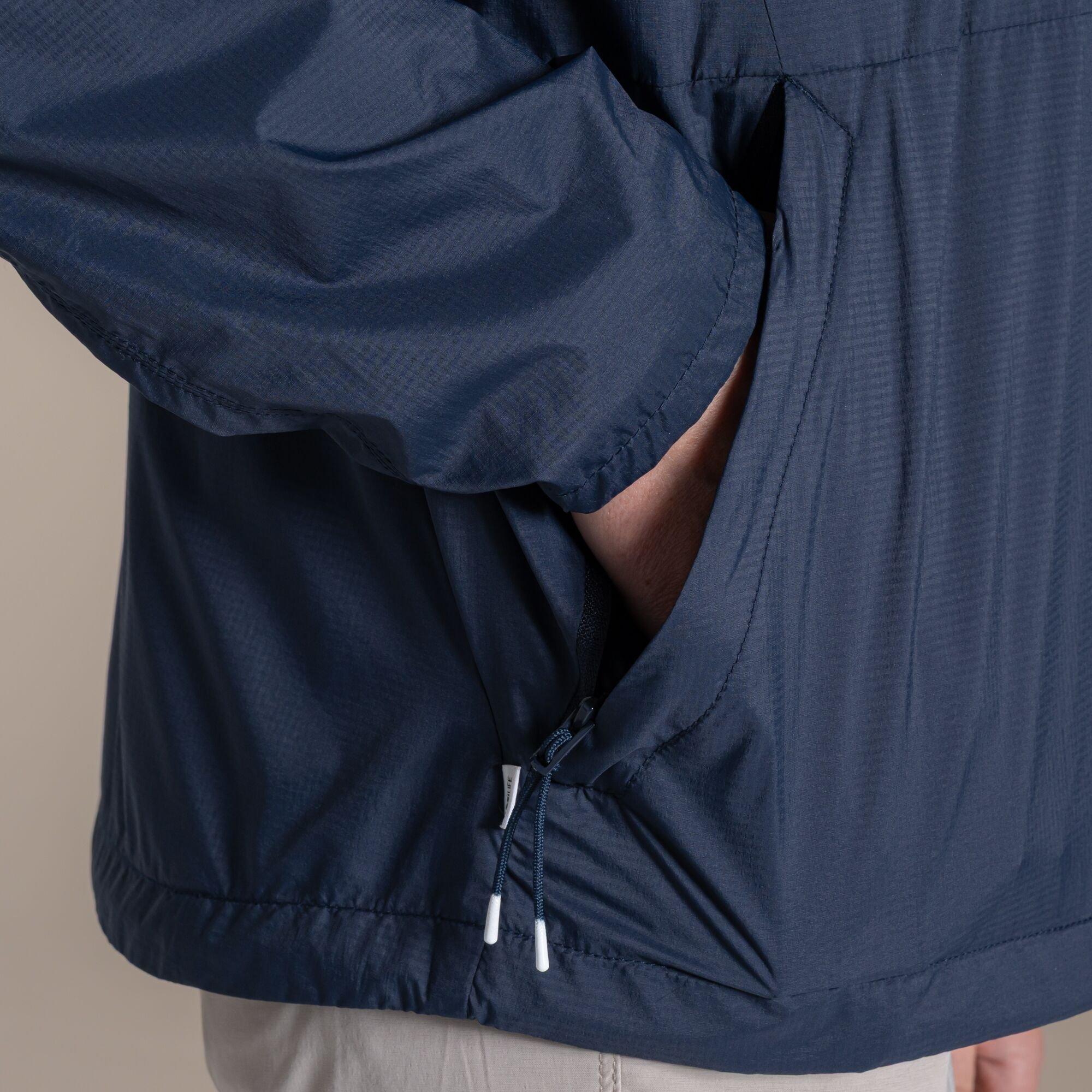 Blue Navy - Craghoppers - NosiLife Driver Lightweight UPF 50+ Golf Jacket - 4