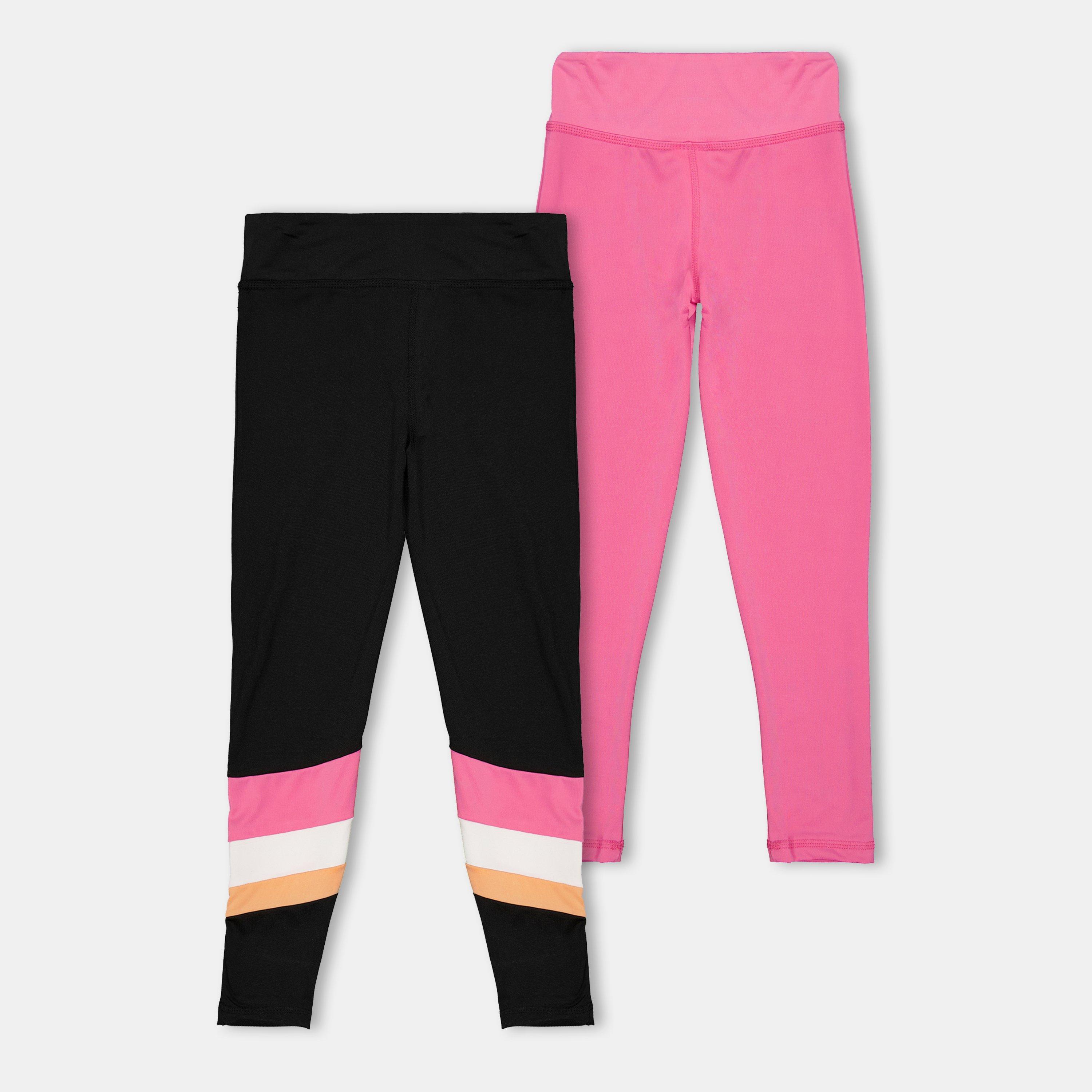 Karmesinrosa - Reebok - 2Pk Legging Jn99 - 2