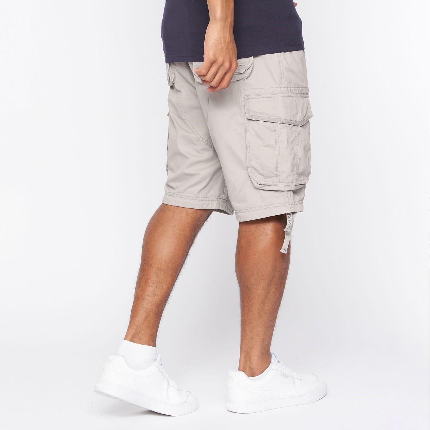 Grey - Crosshatch - Jamstar Cargo Shorts - 2