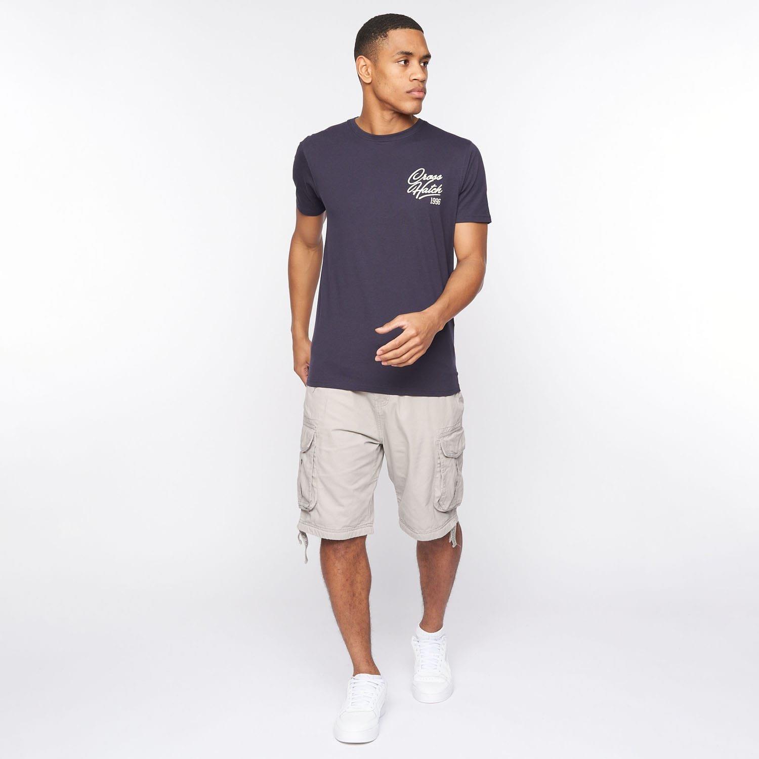 Grey - Crosshatch - Jamstar Cargo Shorts - 3