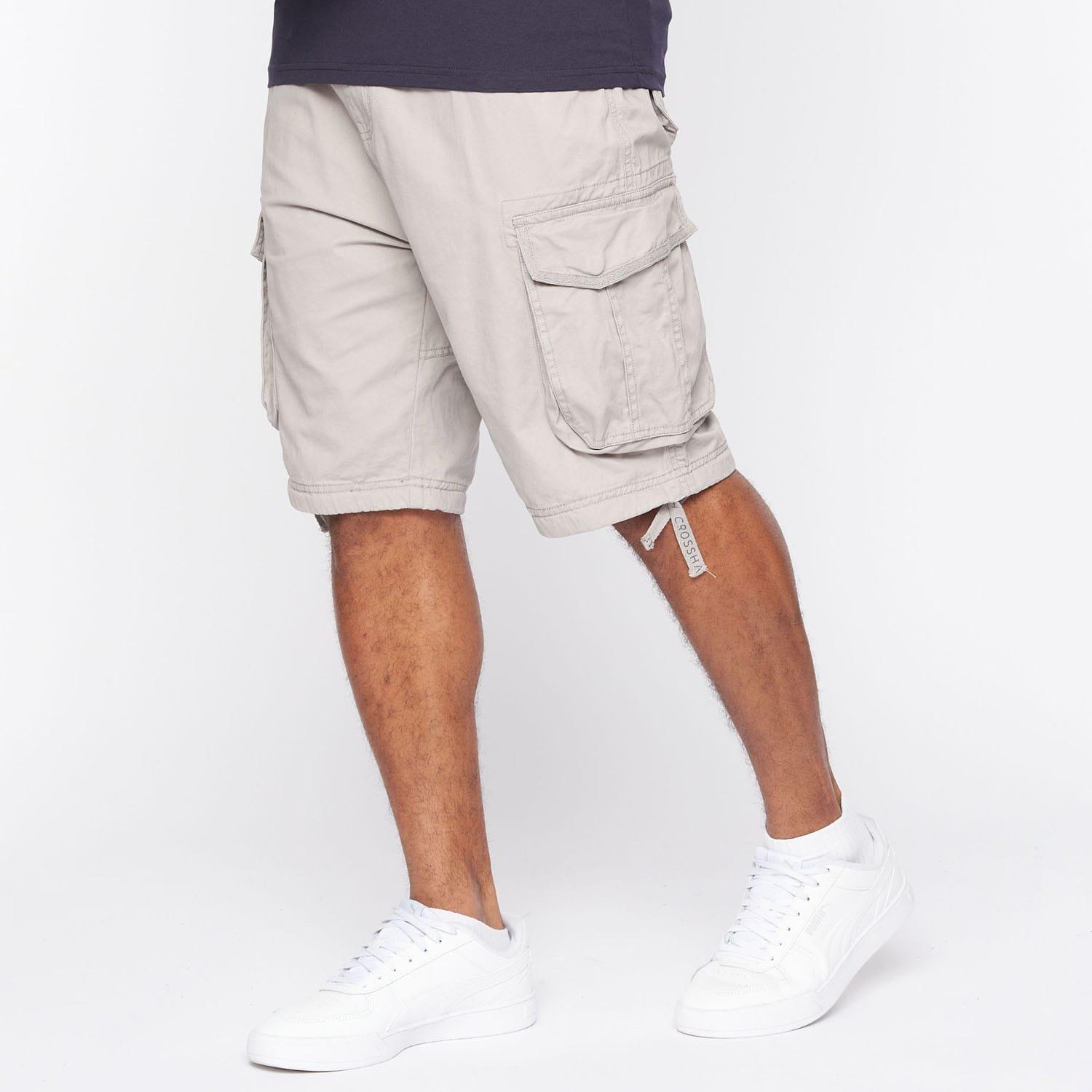 Grey - Crosshatch - Jamstar Cargo Shorts - 4