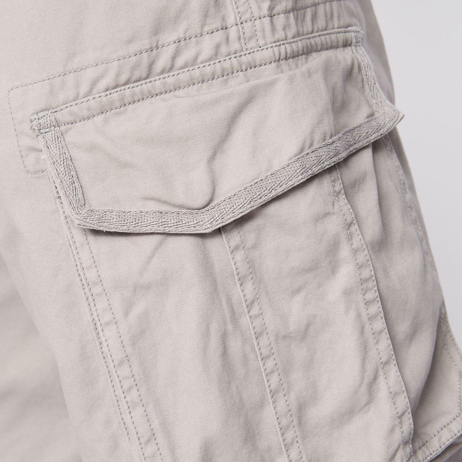 Grey - Crosshatch - Jamstar Cargo Shorts - 5