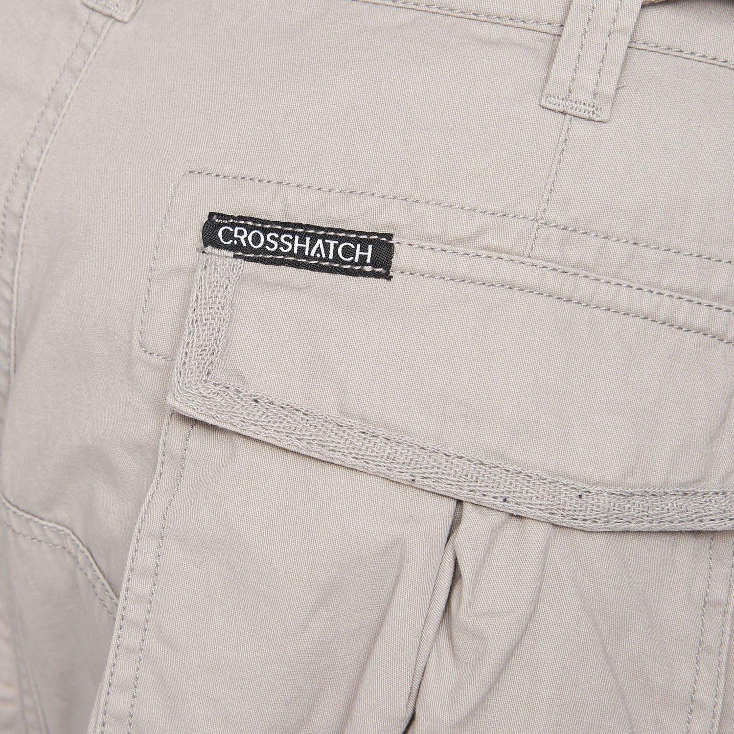 Grey - Crosshatch - Jamstar Cargo Shorts - 6