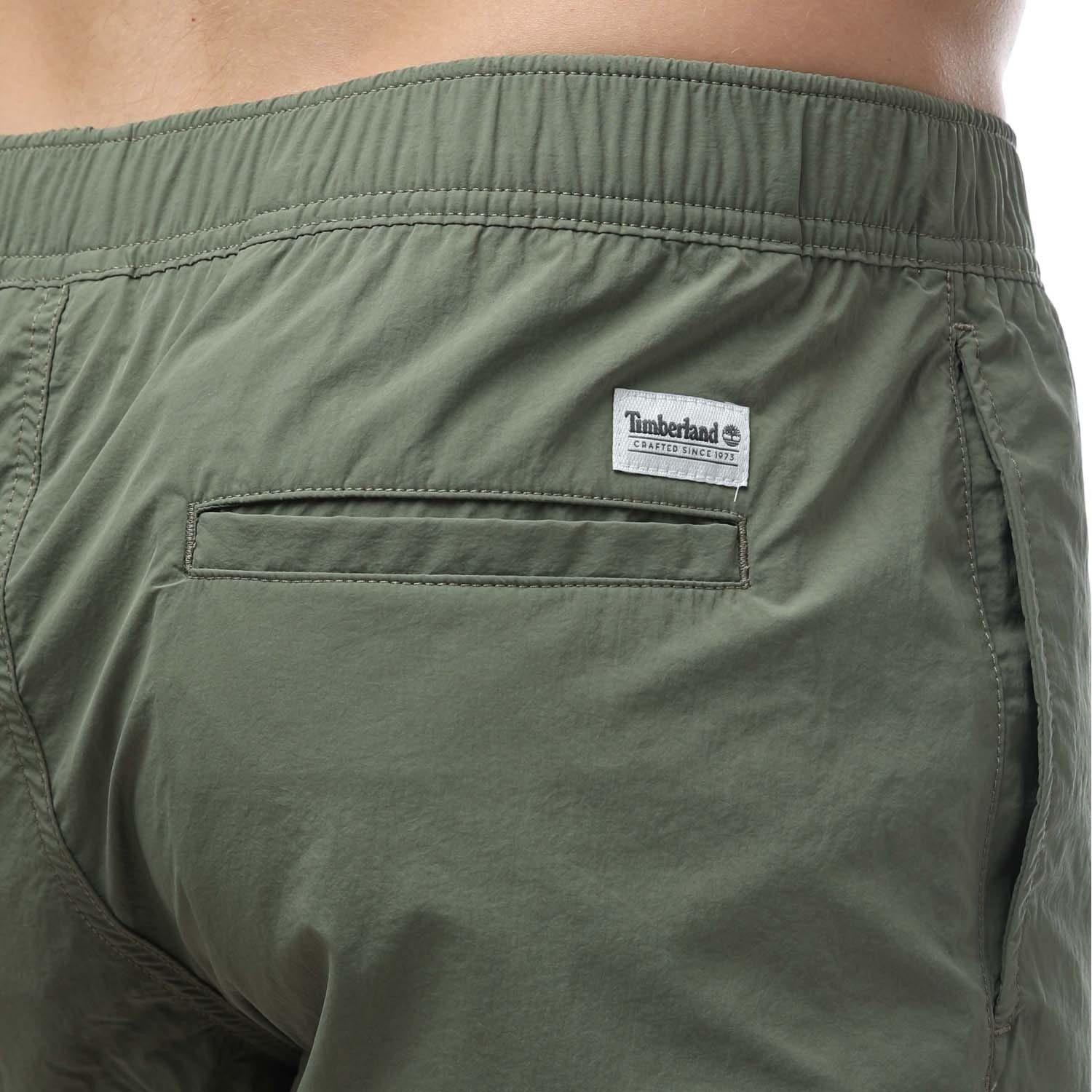 Khaki - Timberland - Men's Lined Hoodie - 3