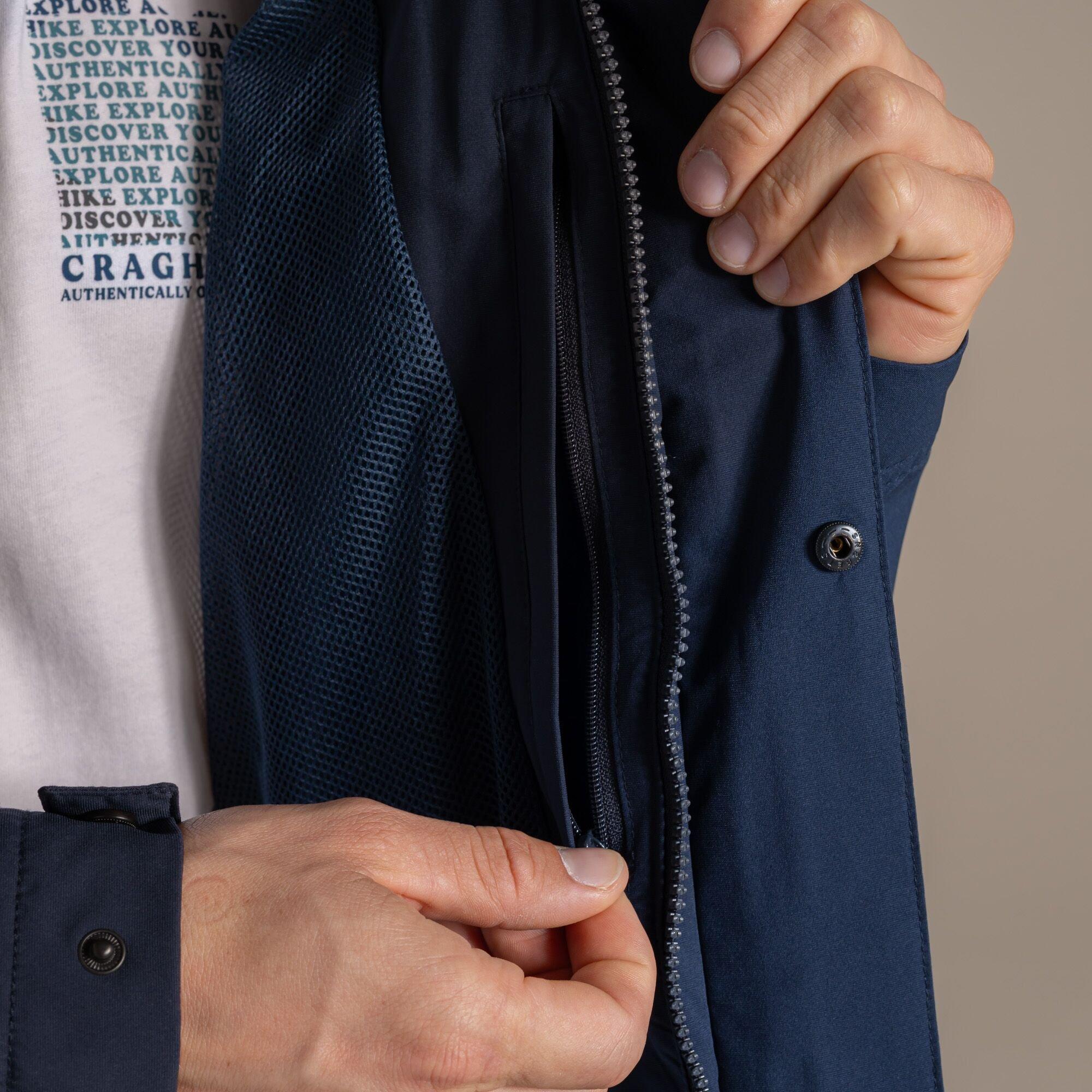 Blue Navy - Craghoppers - Keskadale Waterproof AquaDry Jacket - 9