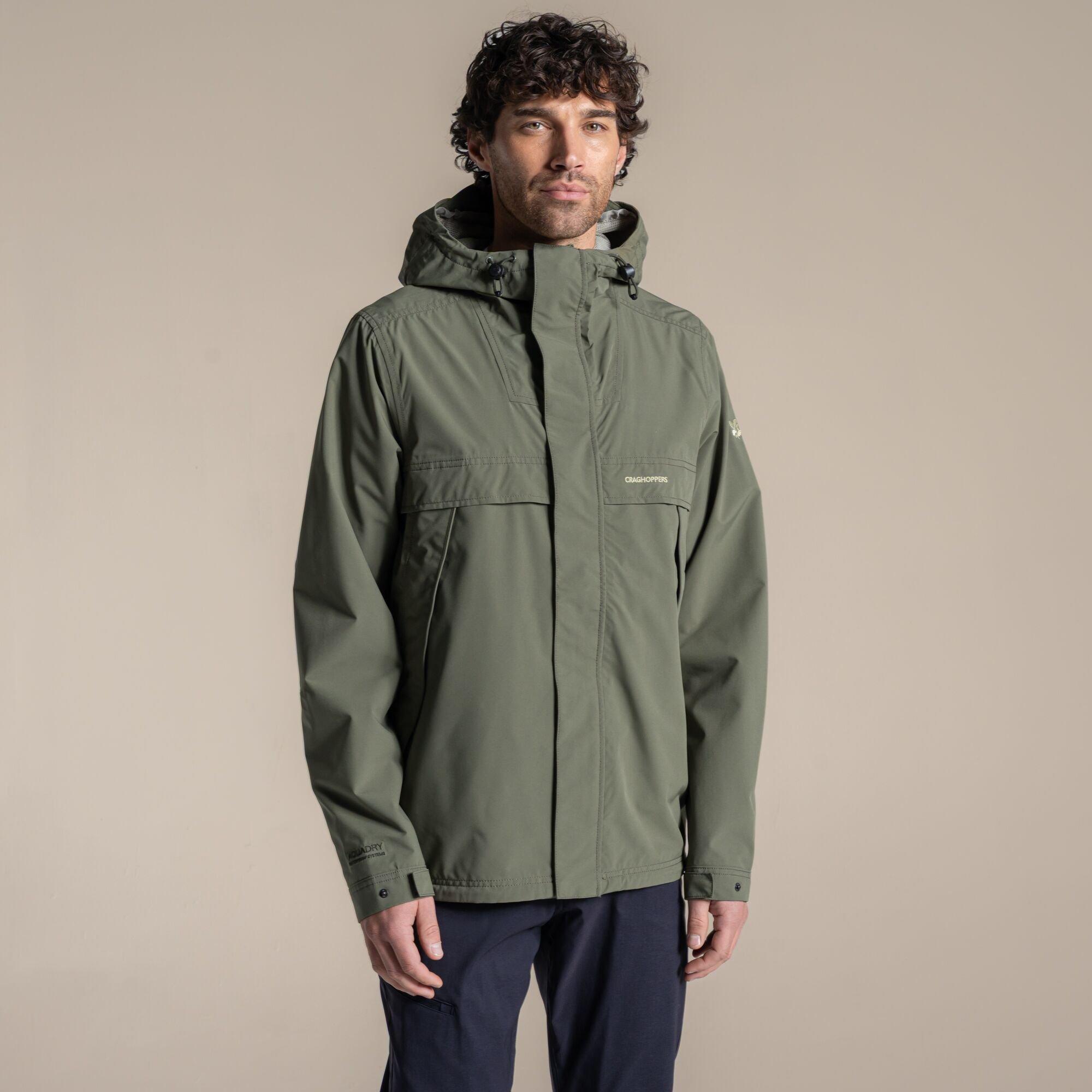 Craghoppers Men's Keskadale Waterproof Aquadry Jacket - Darksage - L