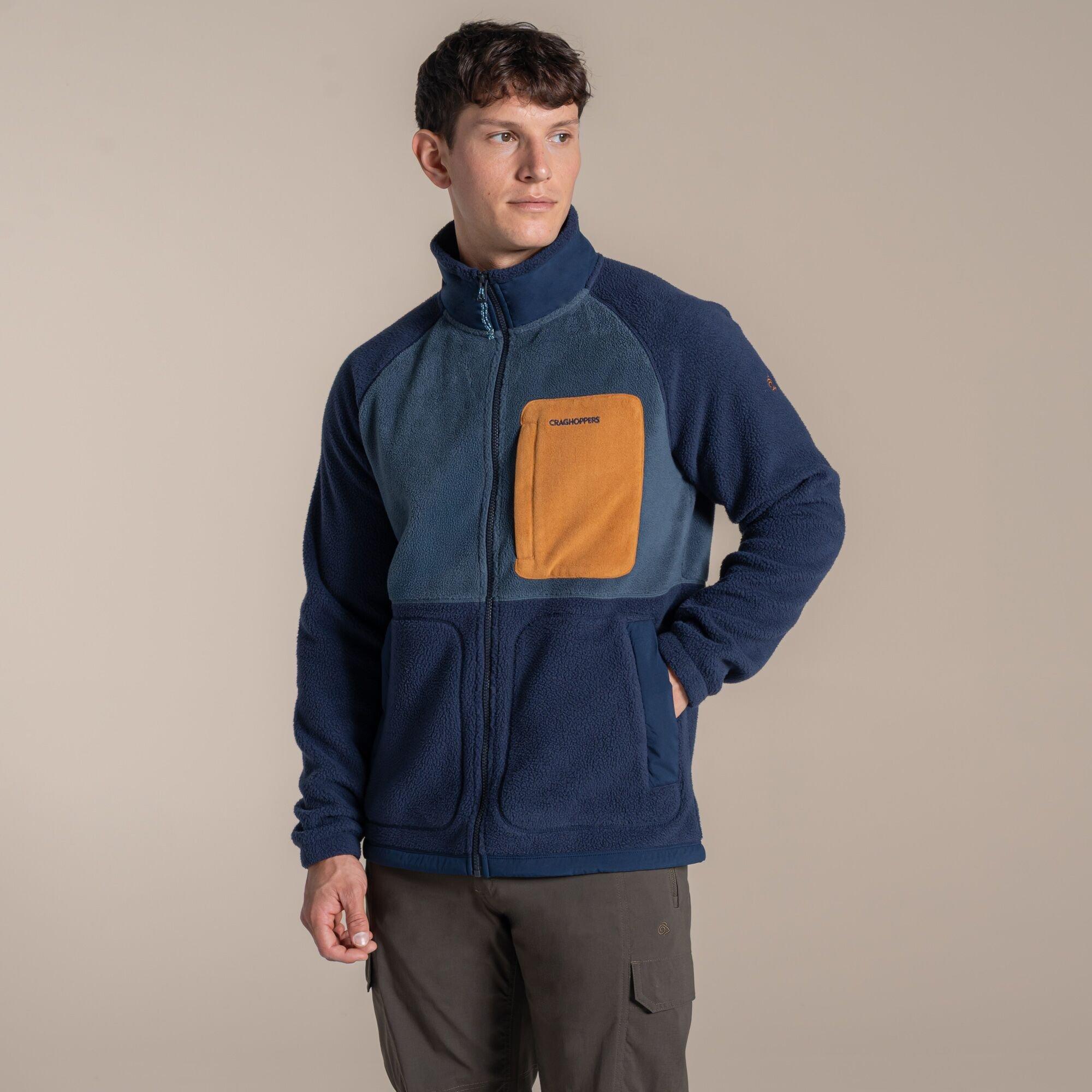 Craghoppers Men's Dades Insulated Fleece Jacket - Blnvy/Blstn - S