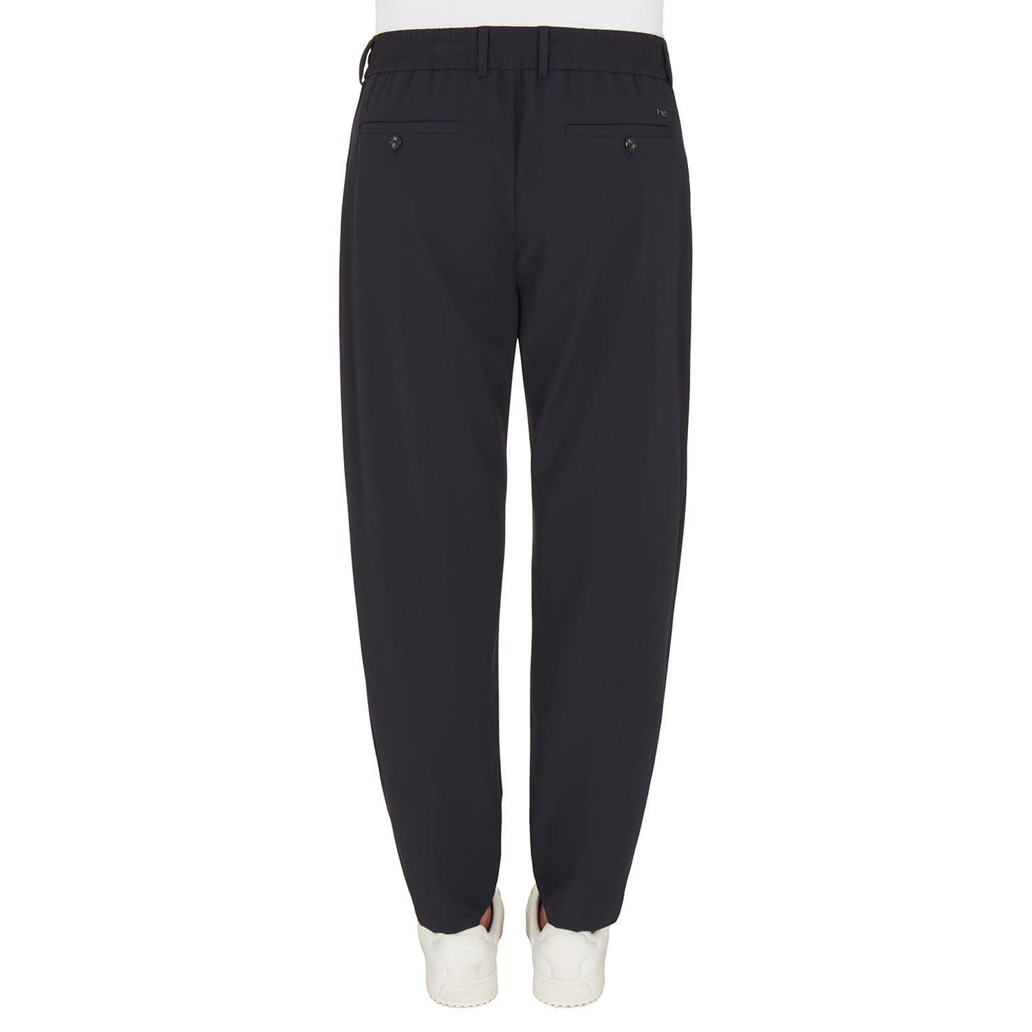 Navy - Emporio Armani - Trousers - 2