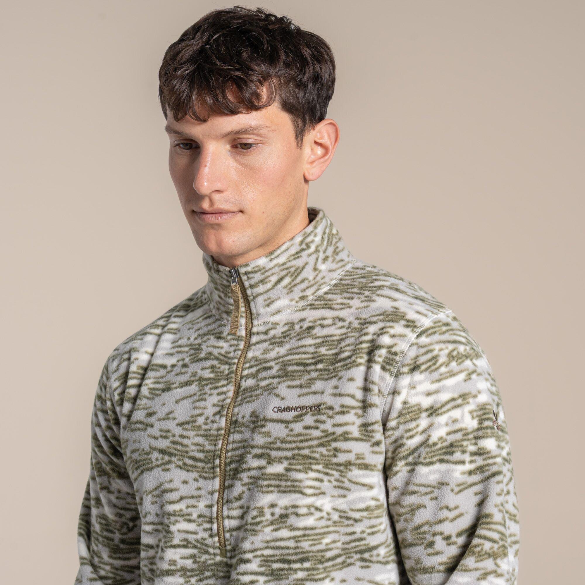 Craghoppers Men's Irt Insulated Half Zip Microfleece Top - Cardamonprt - XXL