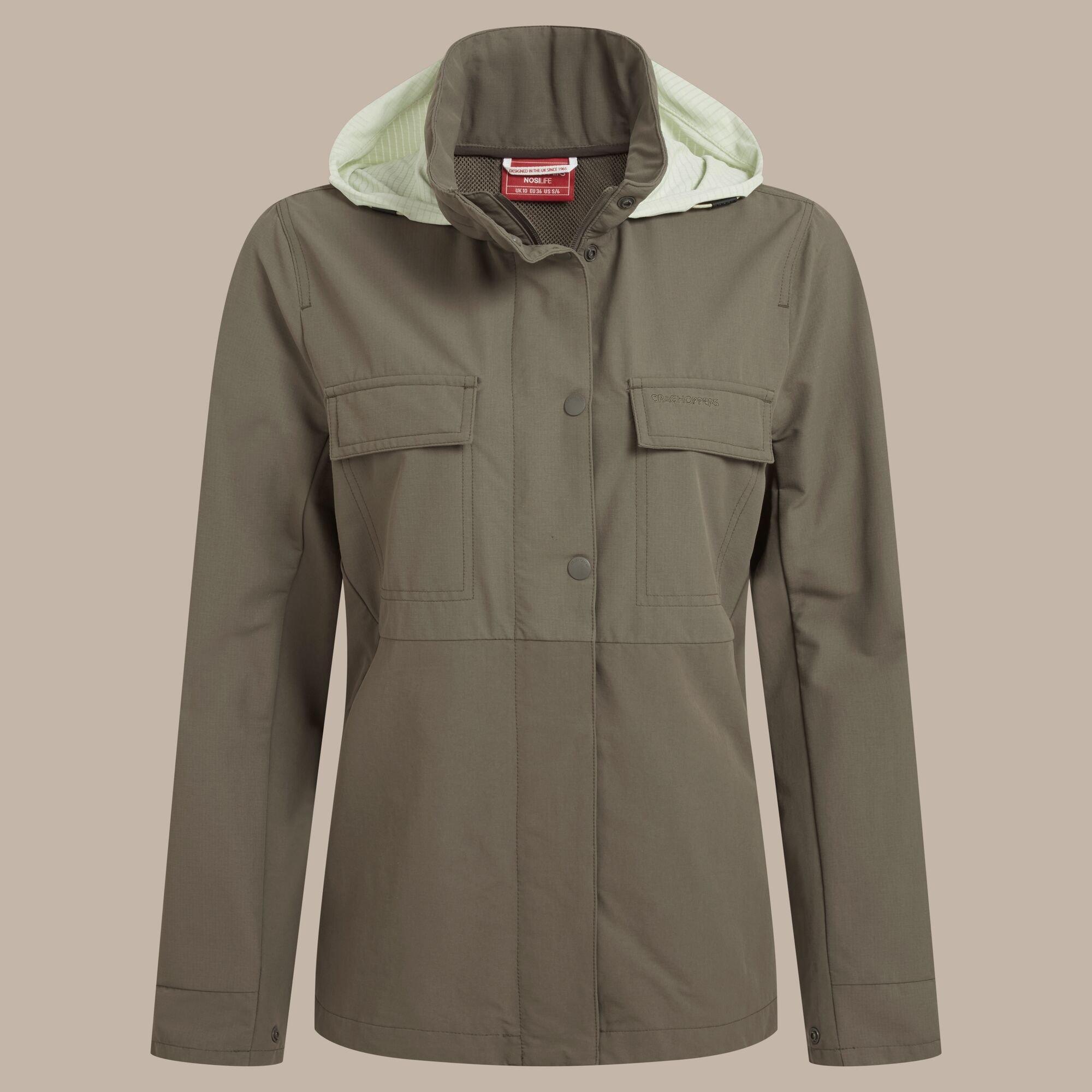 Wild Olive - Craghoppers - NosiLife Farah Insect-Repellent Travel Jacket - 8