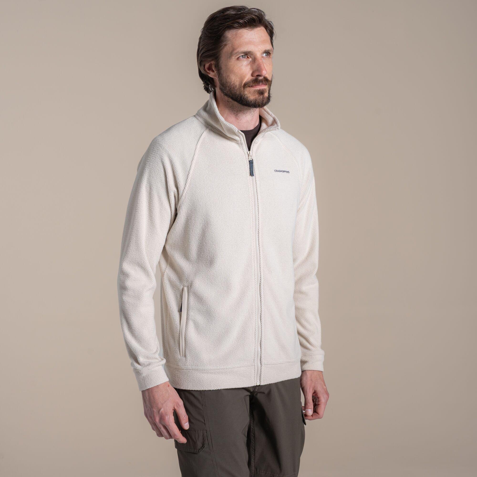 Craghoppers Men's Charlston Insulated Fleece Top - Stone - XXL
