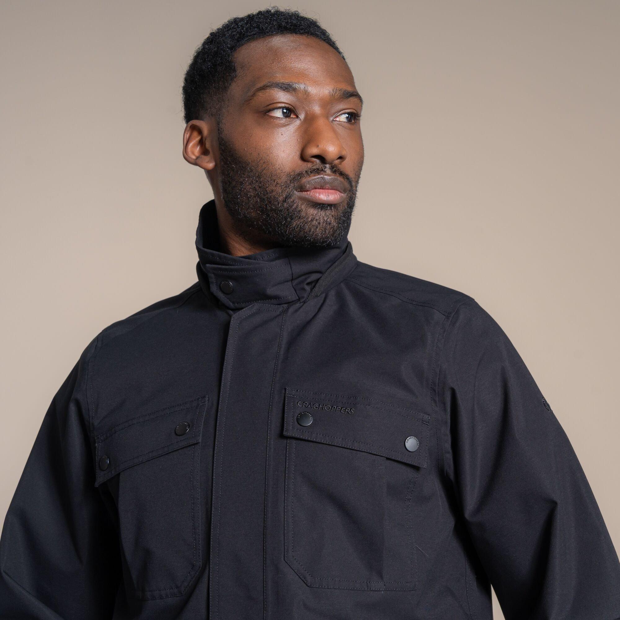 Black - Craghoppers - Sandarac Waterproof AquaDry Jacket - 5