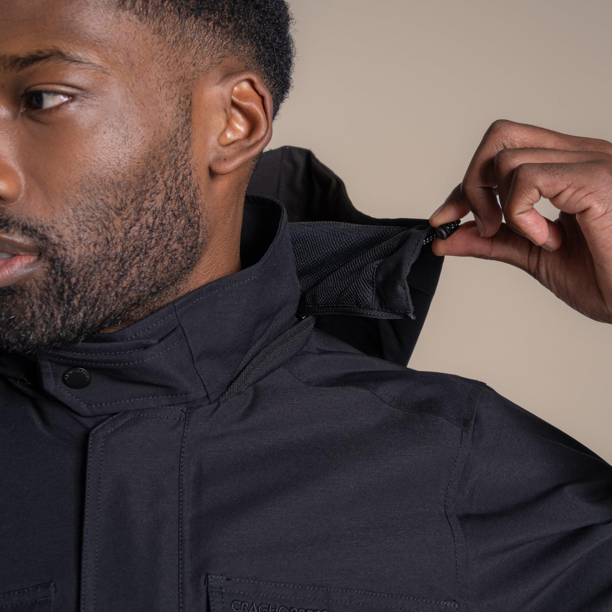 Black - Craghoppers - Sandarac Waterproof AquaDry Jacket - 8