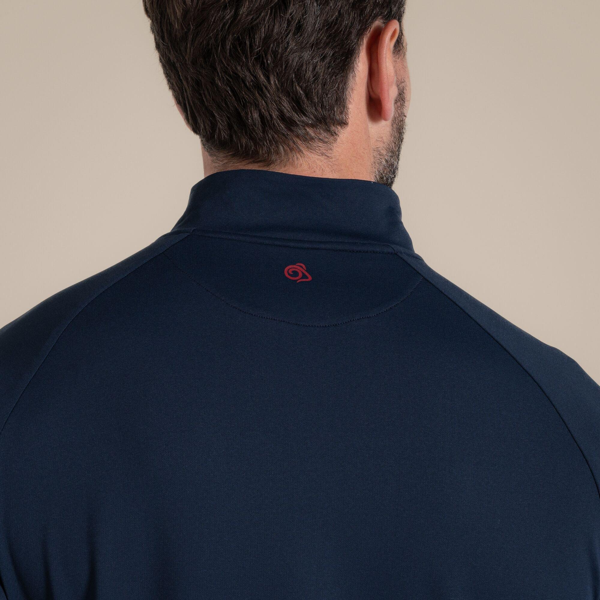 Blue Navy - Craghoppers - NosiLife Goswick Quick-Drying Half Zip Top - 11