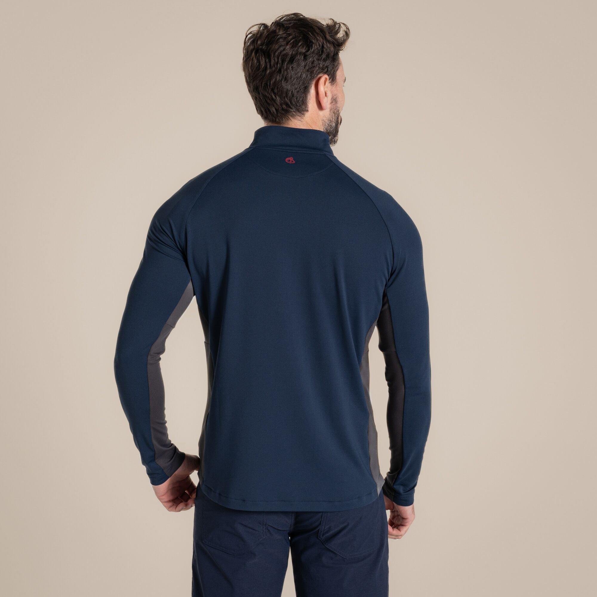 Blue Navy - Craghoppers - NosiLife Goswick Quick-Drying Half Zip Top - 6