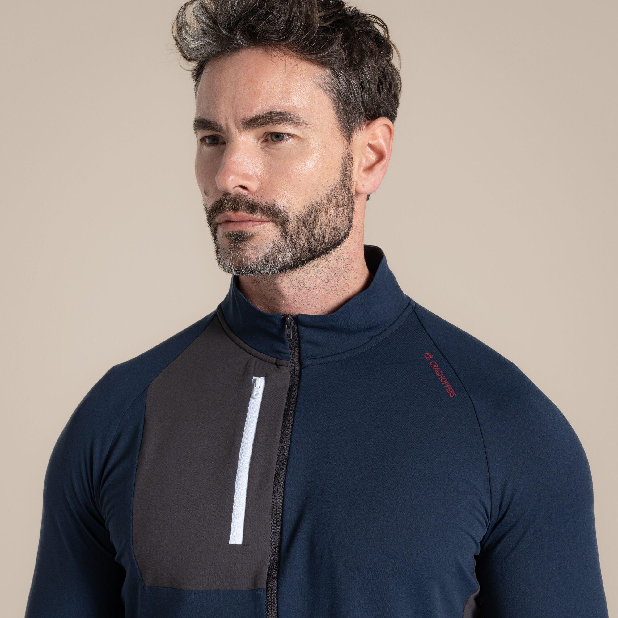 Blue Navy - Craghoppers - NosiLife Goswick Quick-Drying Half Zip Top - 7