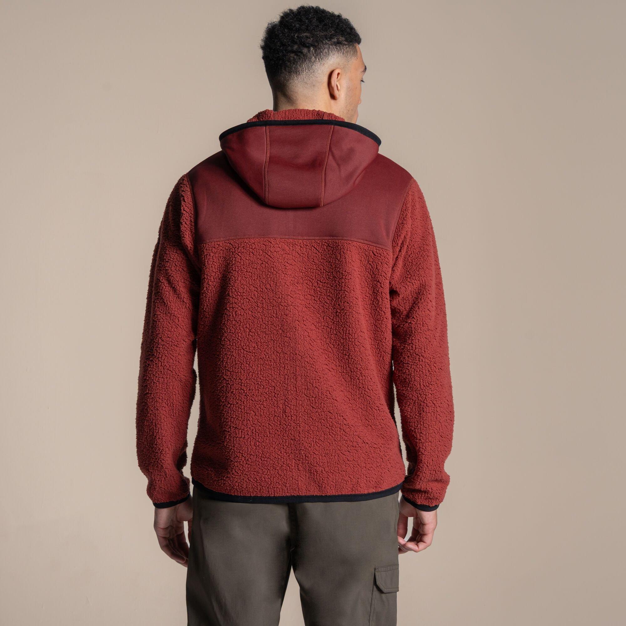 Burnt Maroon - Craghoppers - Telesto Insulated Hooded Fleece Jacket - 2