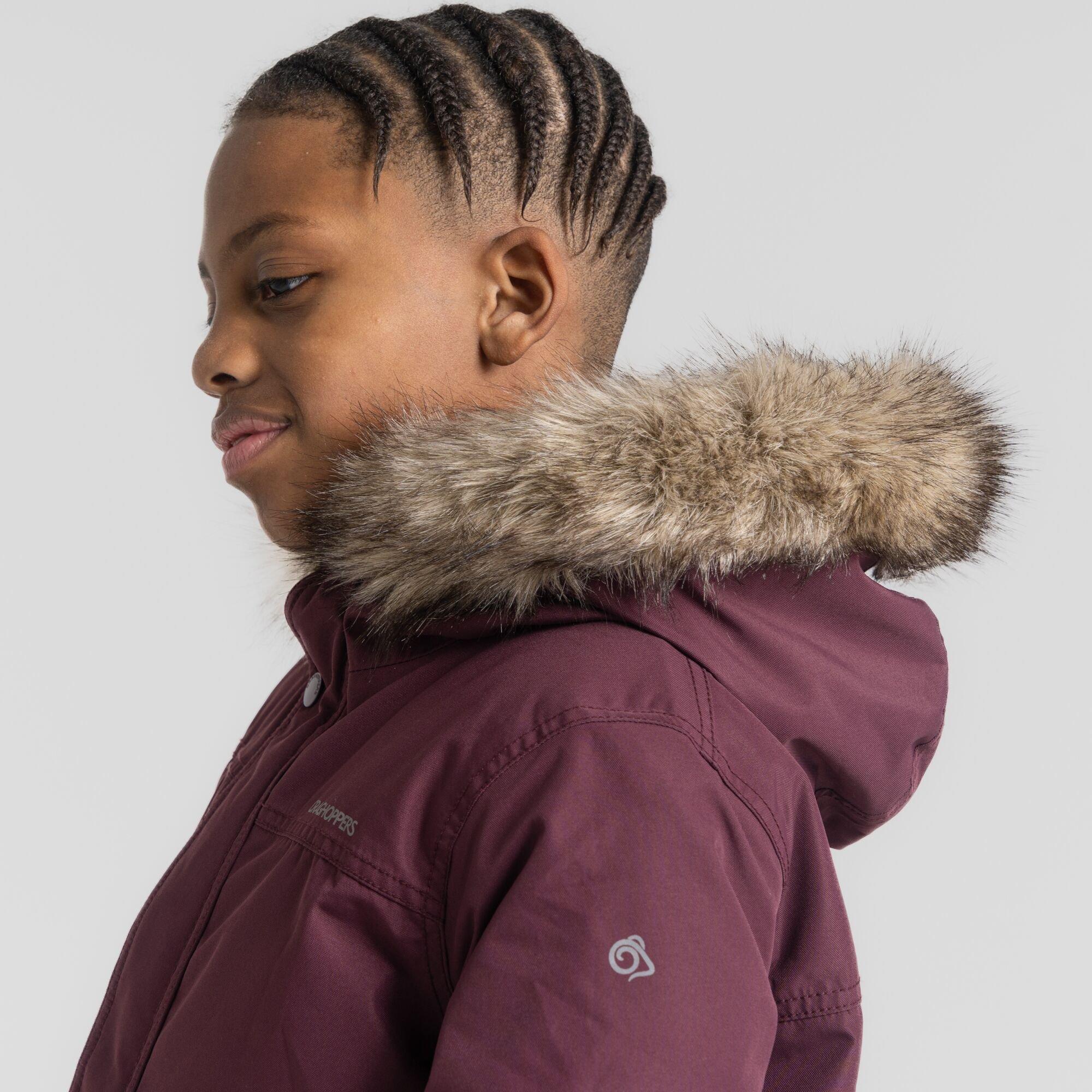 Deep Violet - Craghoppers - Unisex Kids' Crag Corrib Waterproof Parka - 5