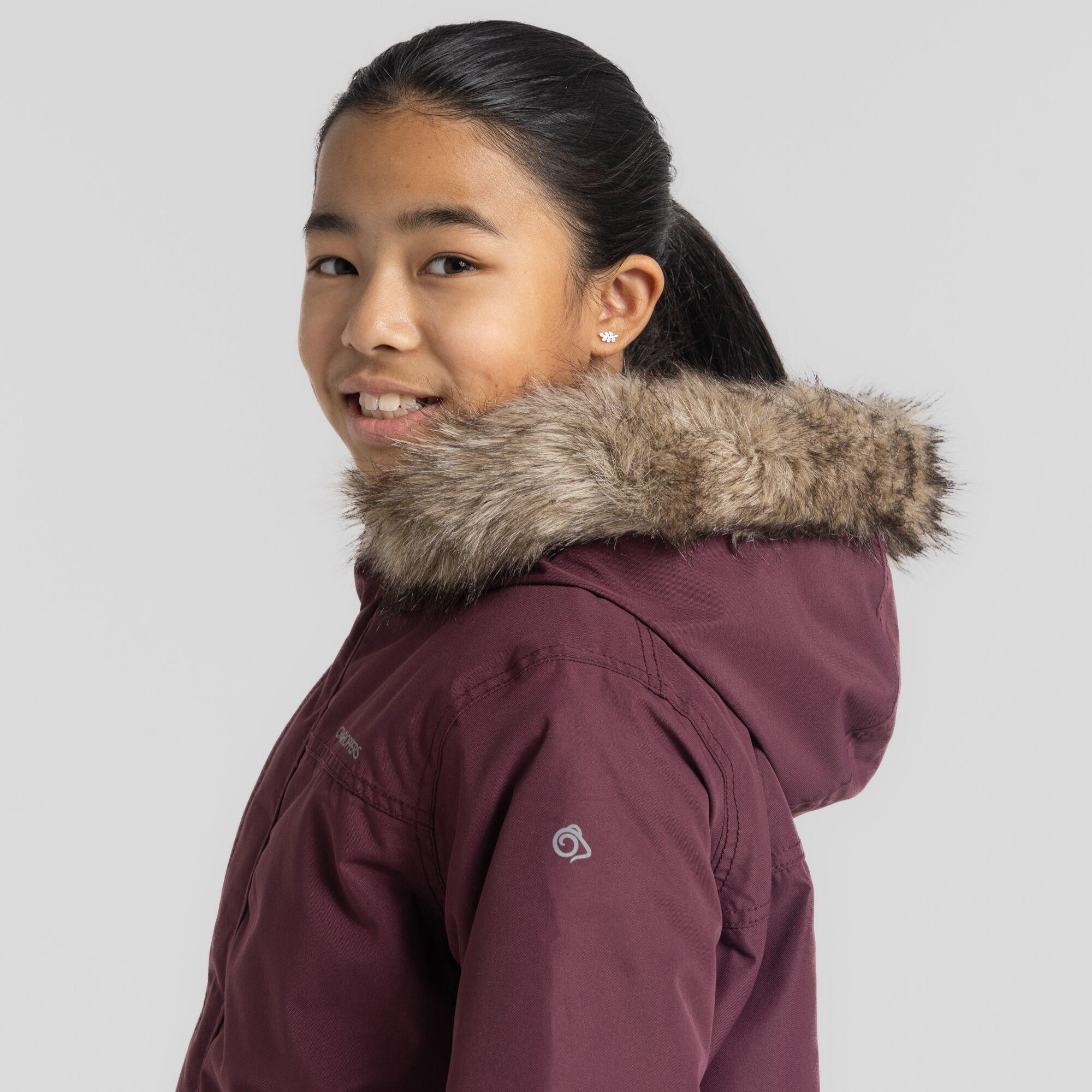 Deep Violet - Craghoppers - Unisex Kids' Crag Corrib Waterproof Parka - 9