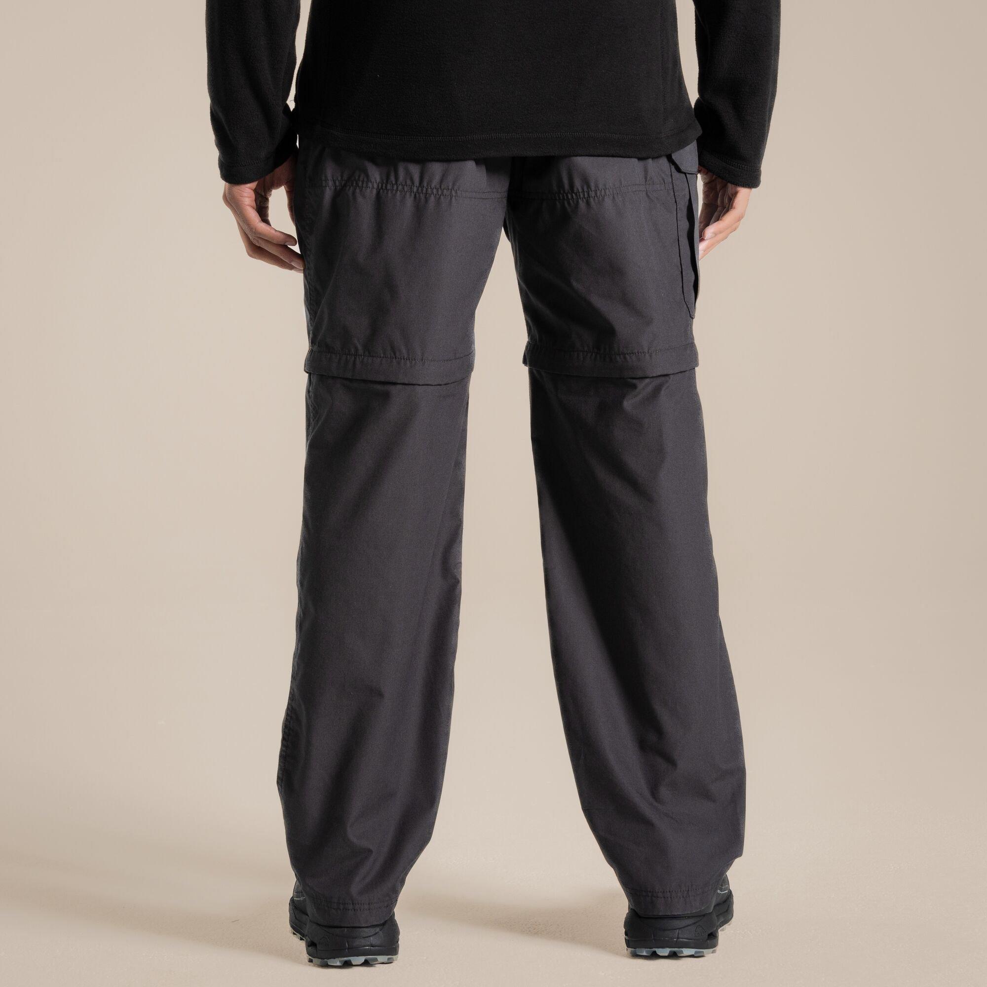 Black Pepper - Craghoppers - Kiwi Convertible Water-Repellent Trousers - 4