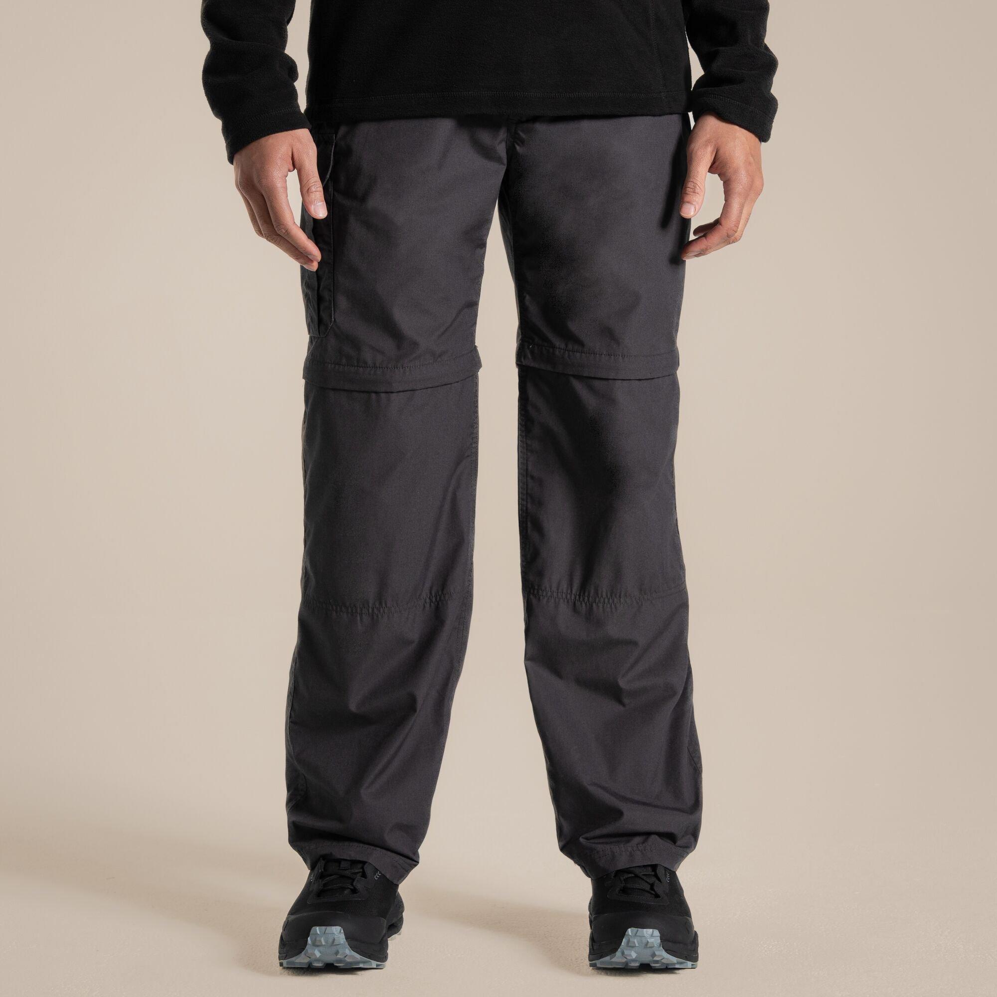 Black Pepper - Craghoppers - Kiwi Convertible Water-Repellent Trousers - 5