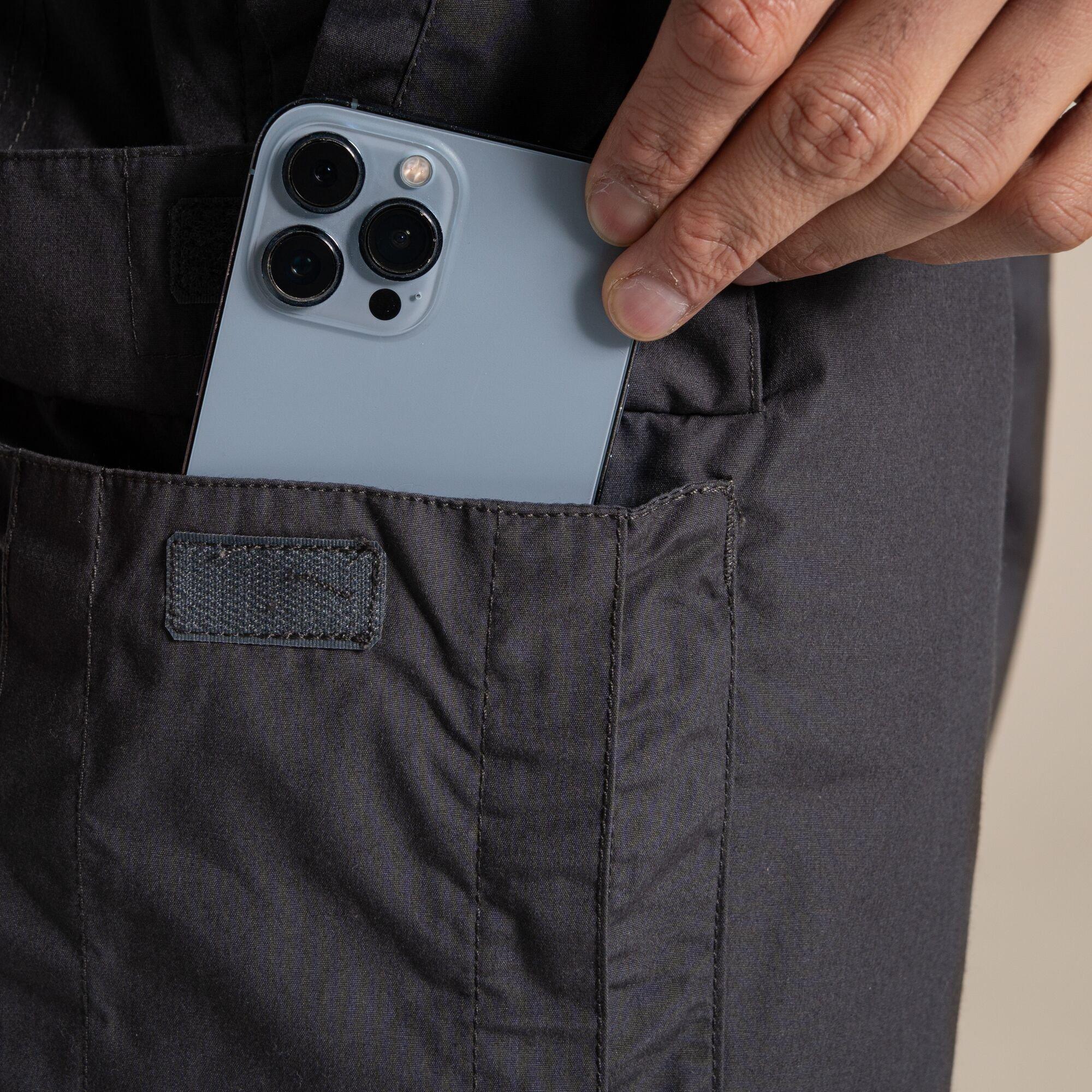 Black Pepper - Craghoppers - Kiwi Convertible Water-Repellent Trousers - 7