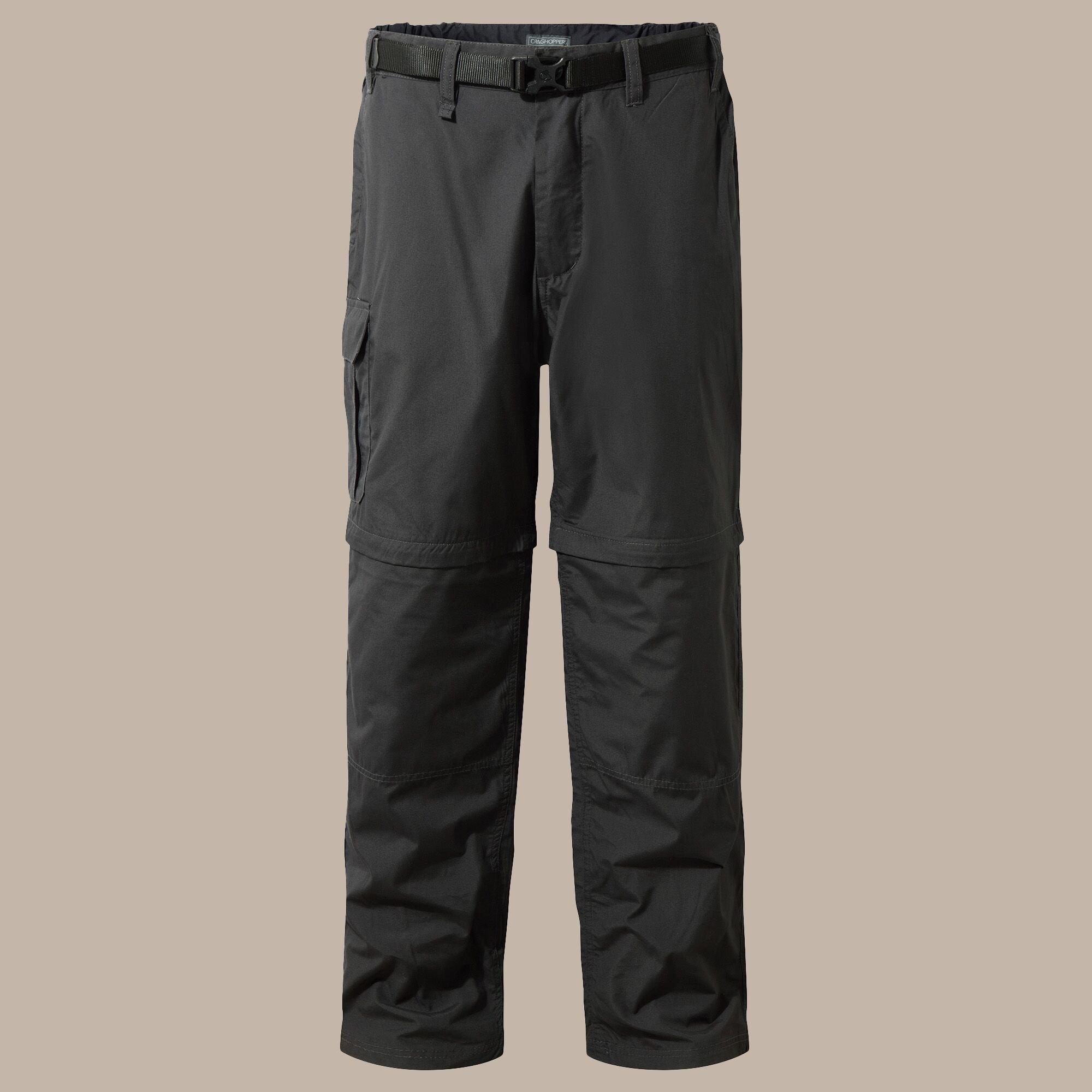 Black Pepper - Craghoppers - Kiwi Convertible Water-Repellent Trousers - 10