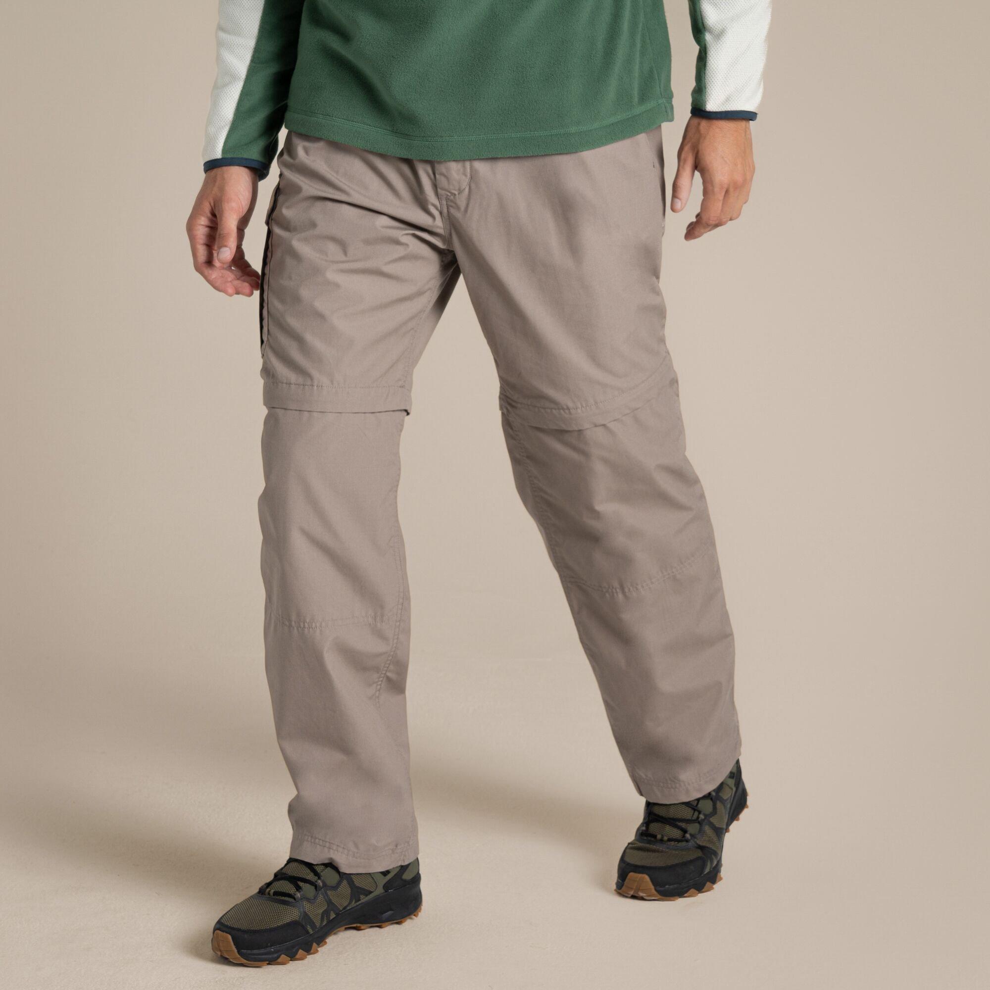 Craghoppers Men's Kiwi Convertible Water-Repellent Trousers - Beach - 38R
