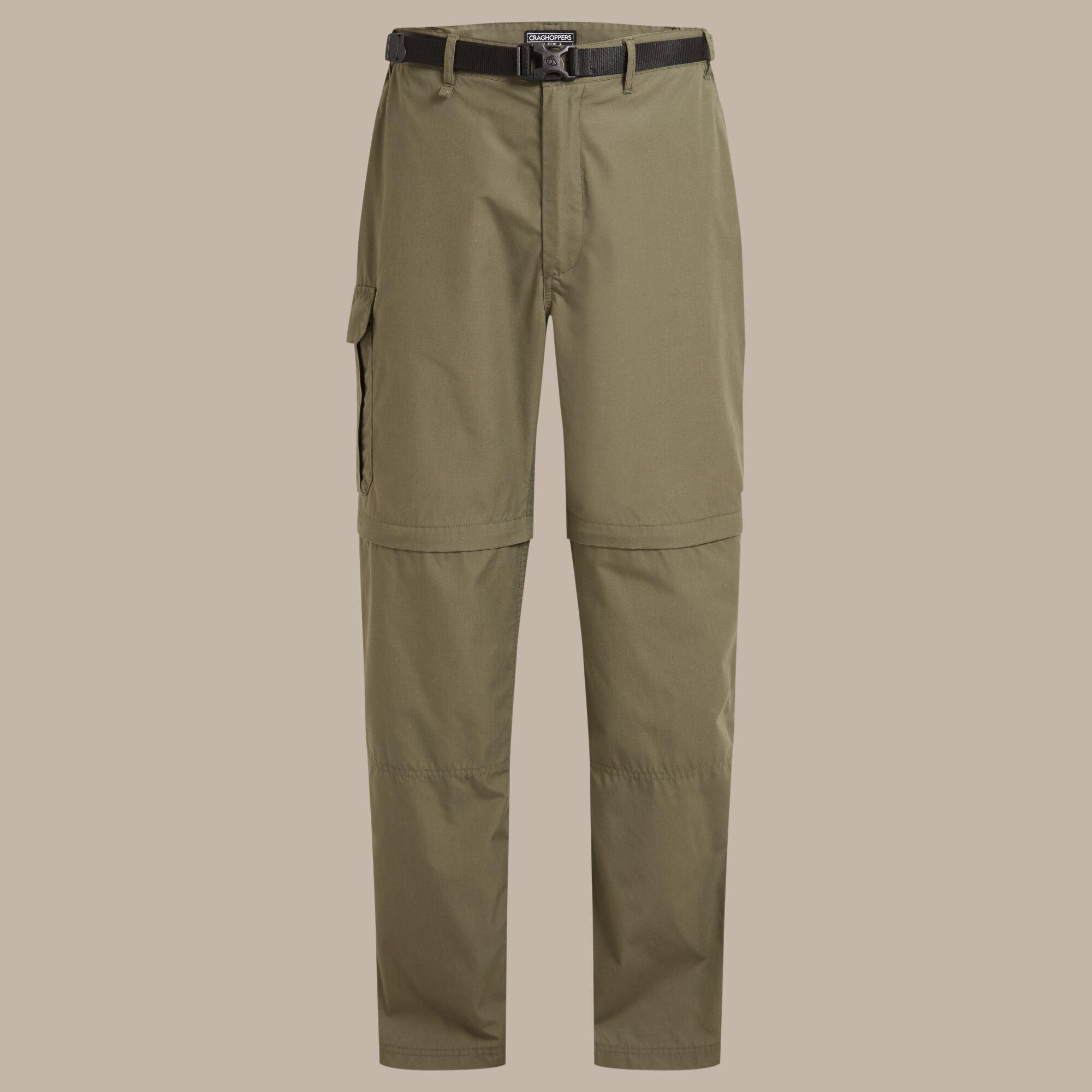 Wild Olive - Craghoppers - Mens Kiwi Convertible Water-Repellent Trousers - 11