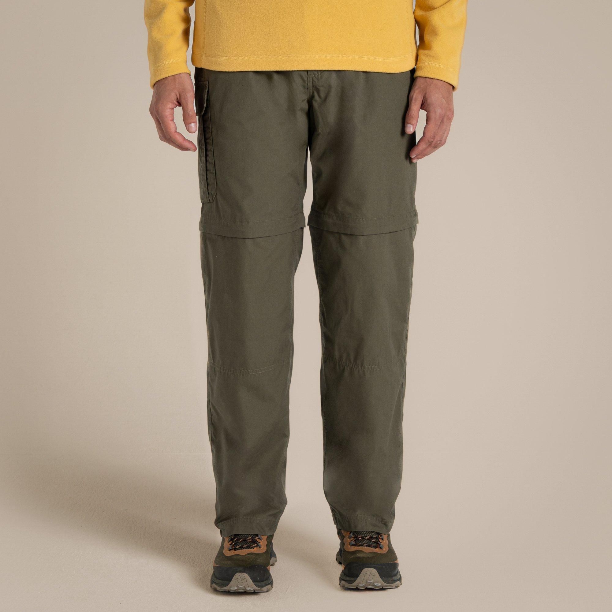 Wild Olive - Craghoppers - Mens Kiwi Convertible Water-Repellent Trousers - 5