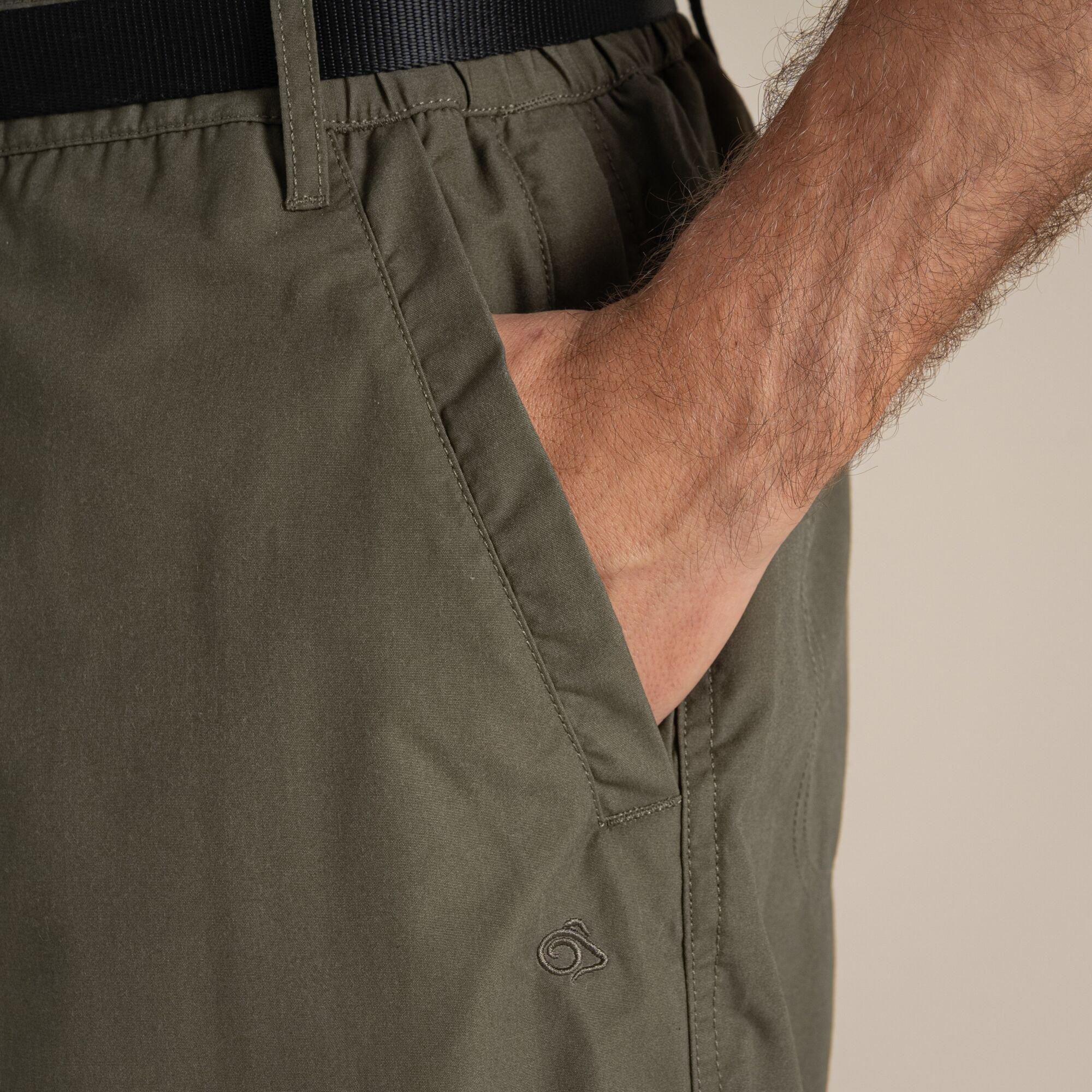 Wild Olive - Craghoppers - Mens Kiwi Convertible Water-Repellent Trousers - 7