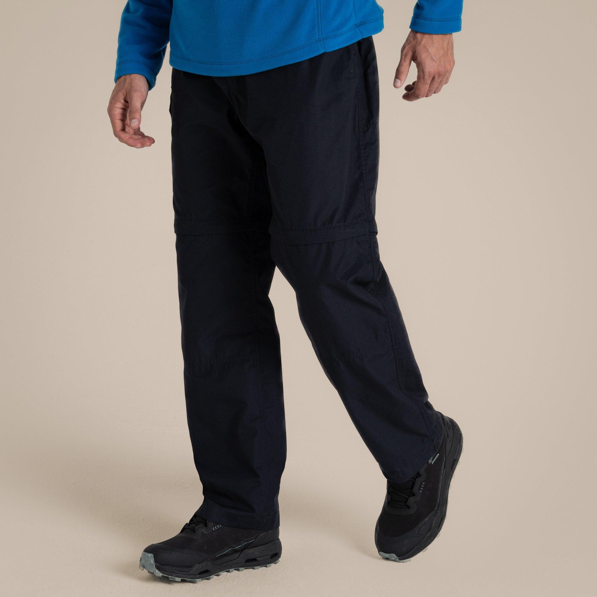 Craghoppers Men's Kiwi Convertible Water-Repellent Trousers - Dk Navy - 38R