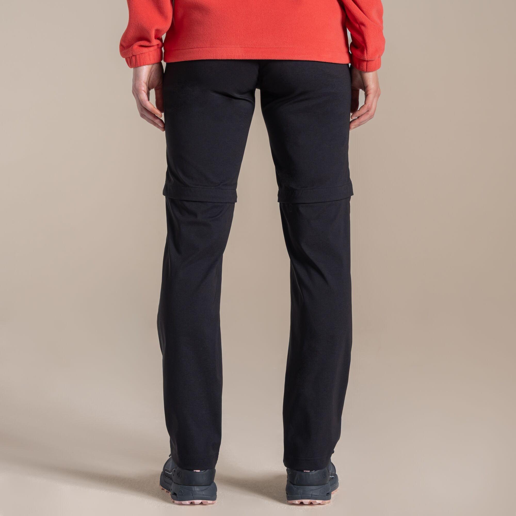 Black - Craghoppers - Womens Kiwi Pro III Water-Repellent  Convertible T - 2